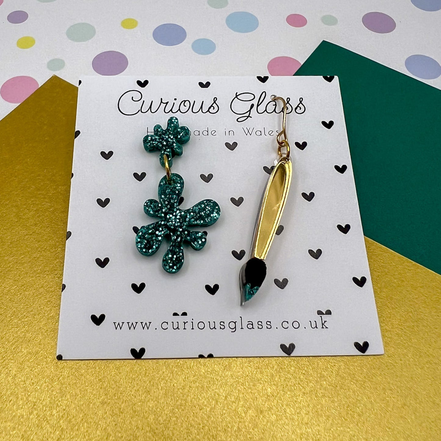 Art Acrylic Earrings