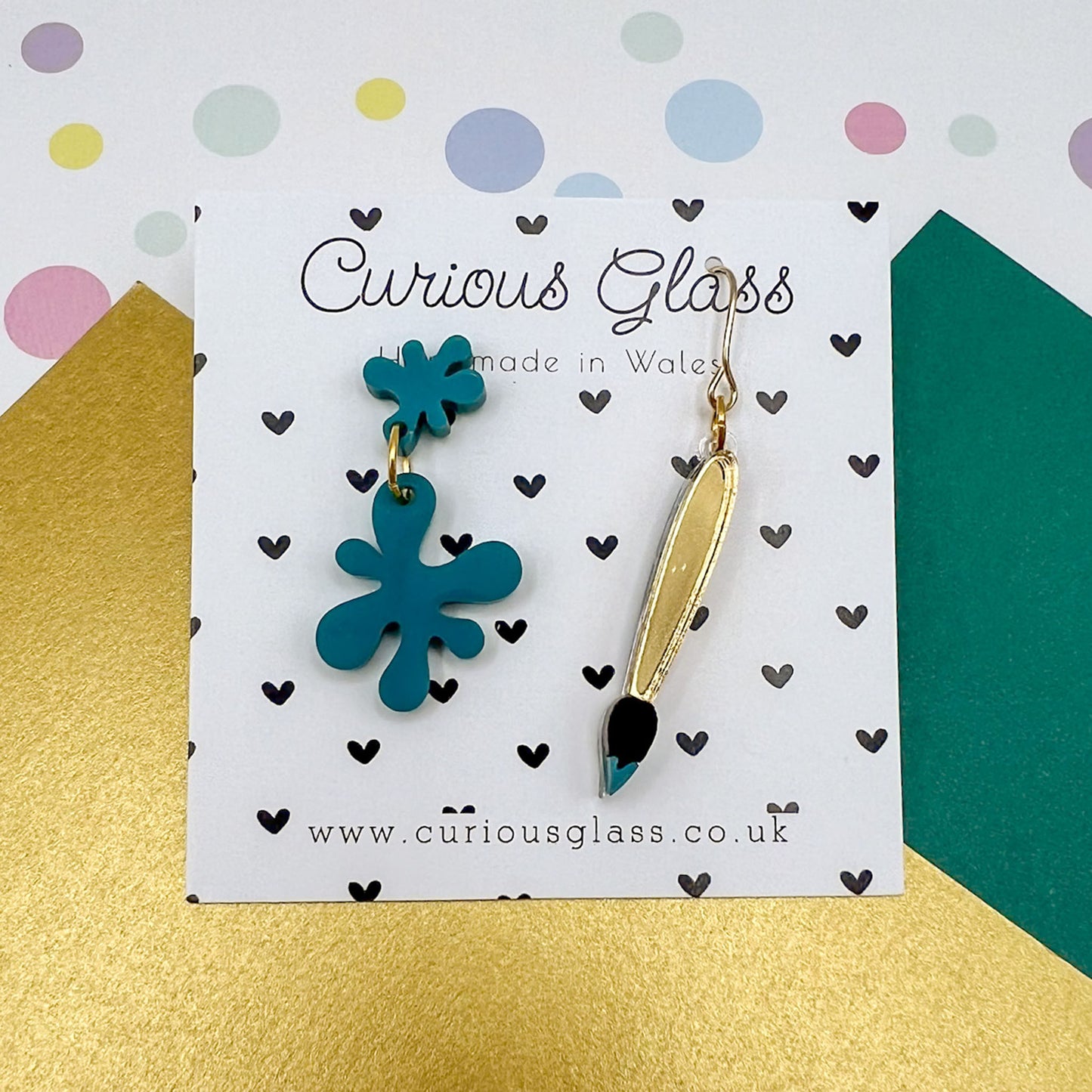 Art Acrylic Earrings