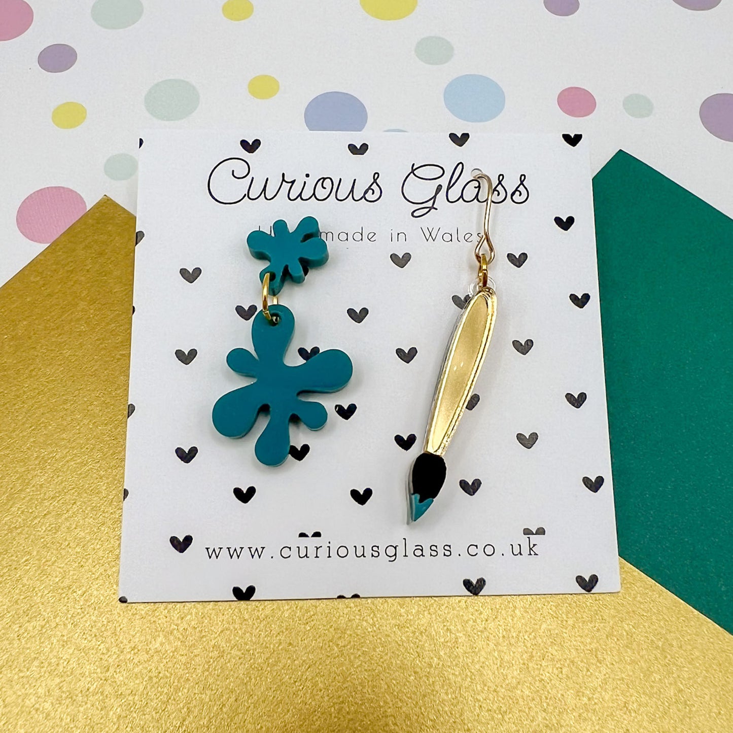 Art Acrylic Earrings