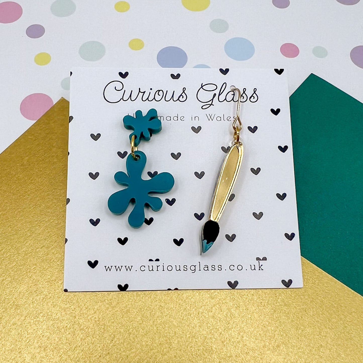 Art Acrylic Earrings