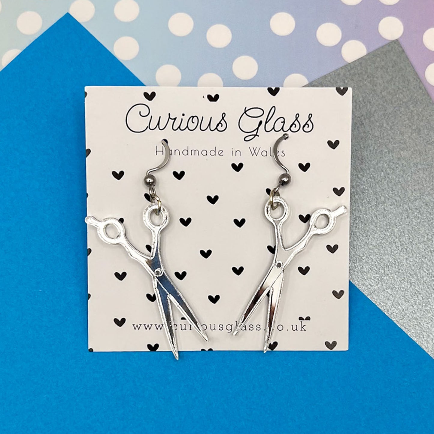 Sewing Acrylic Earrings