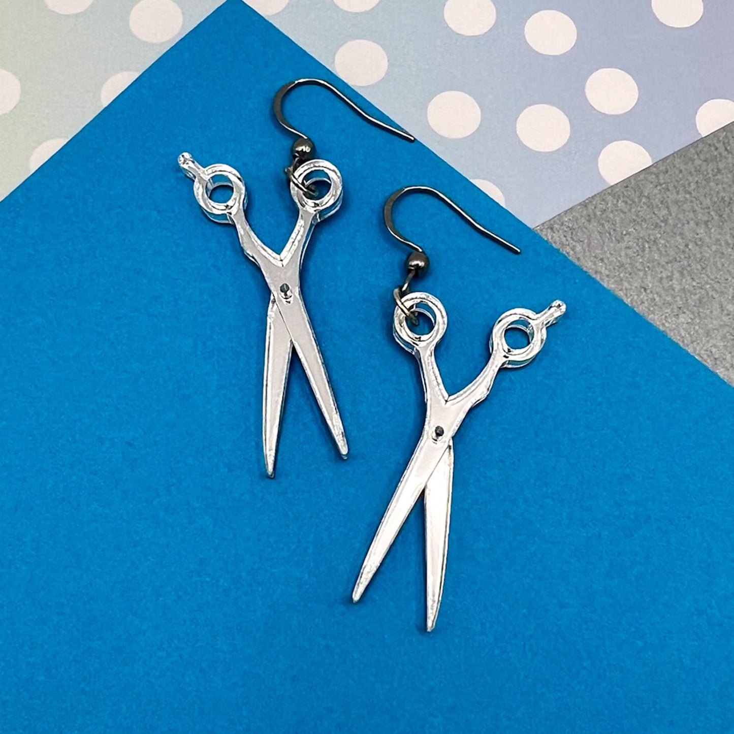 Sewing Acrylic Earrings