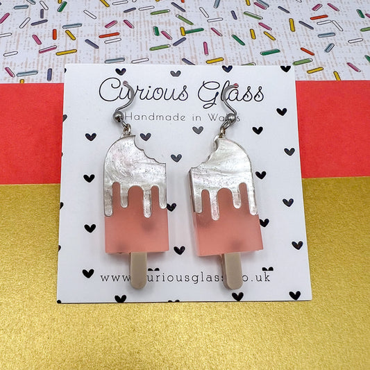 Ice Lolly Acrylic Earrings
