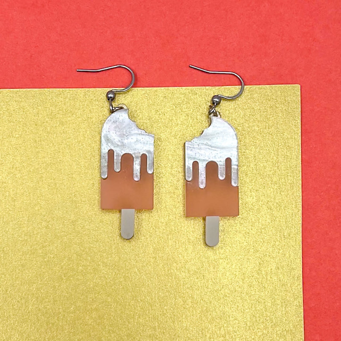 Ice Lolly Acrylic Earrings