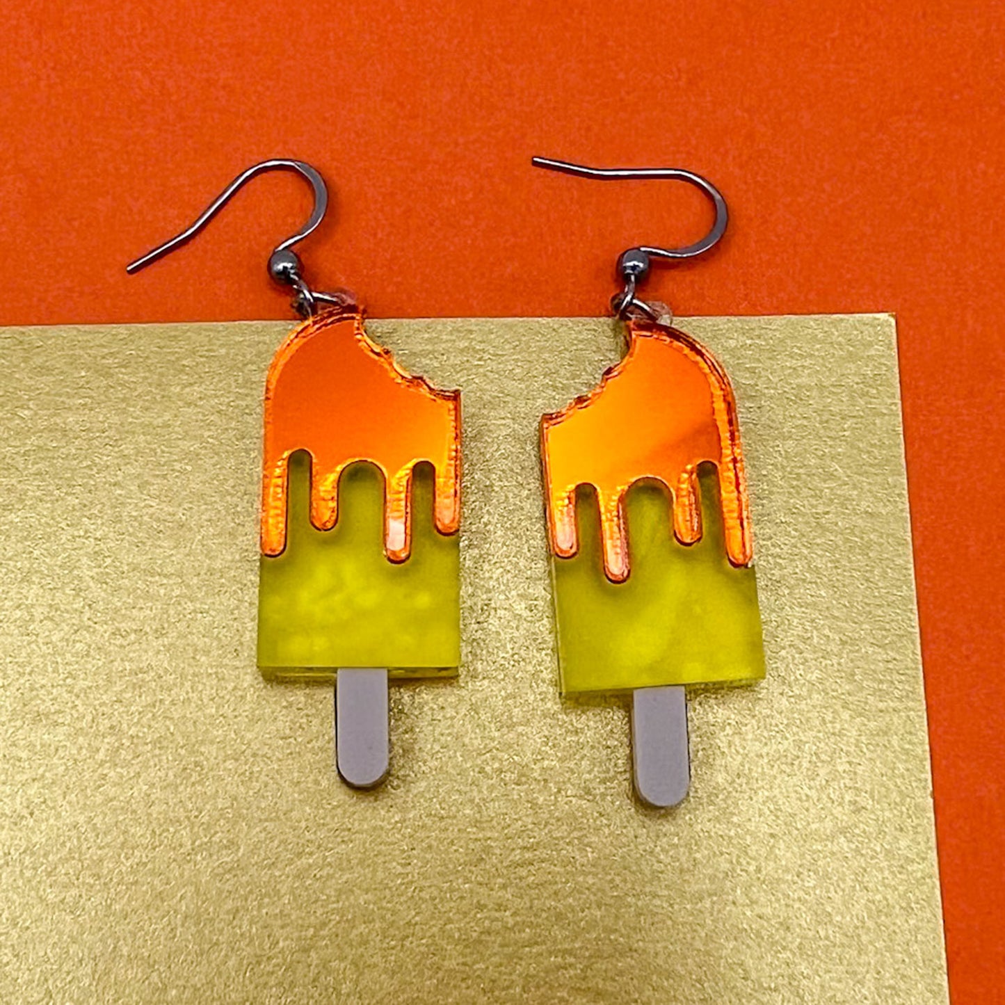 Ice Lolly Acrylic Earrings