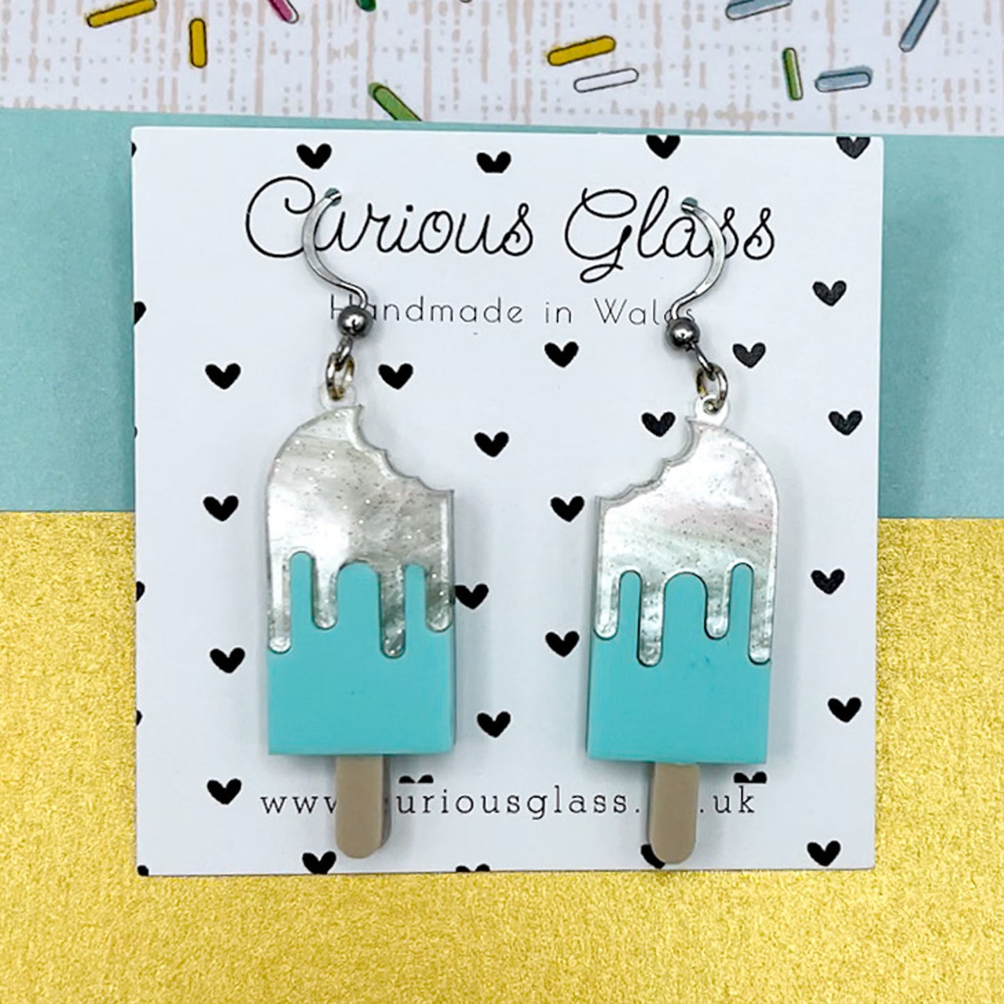 Ice Lolly Acrylic Earrings
