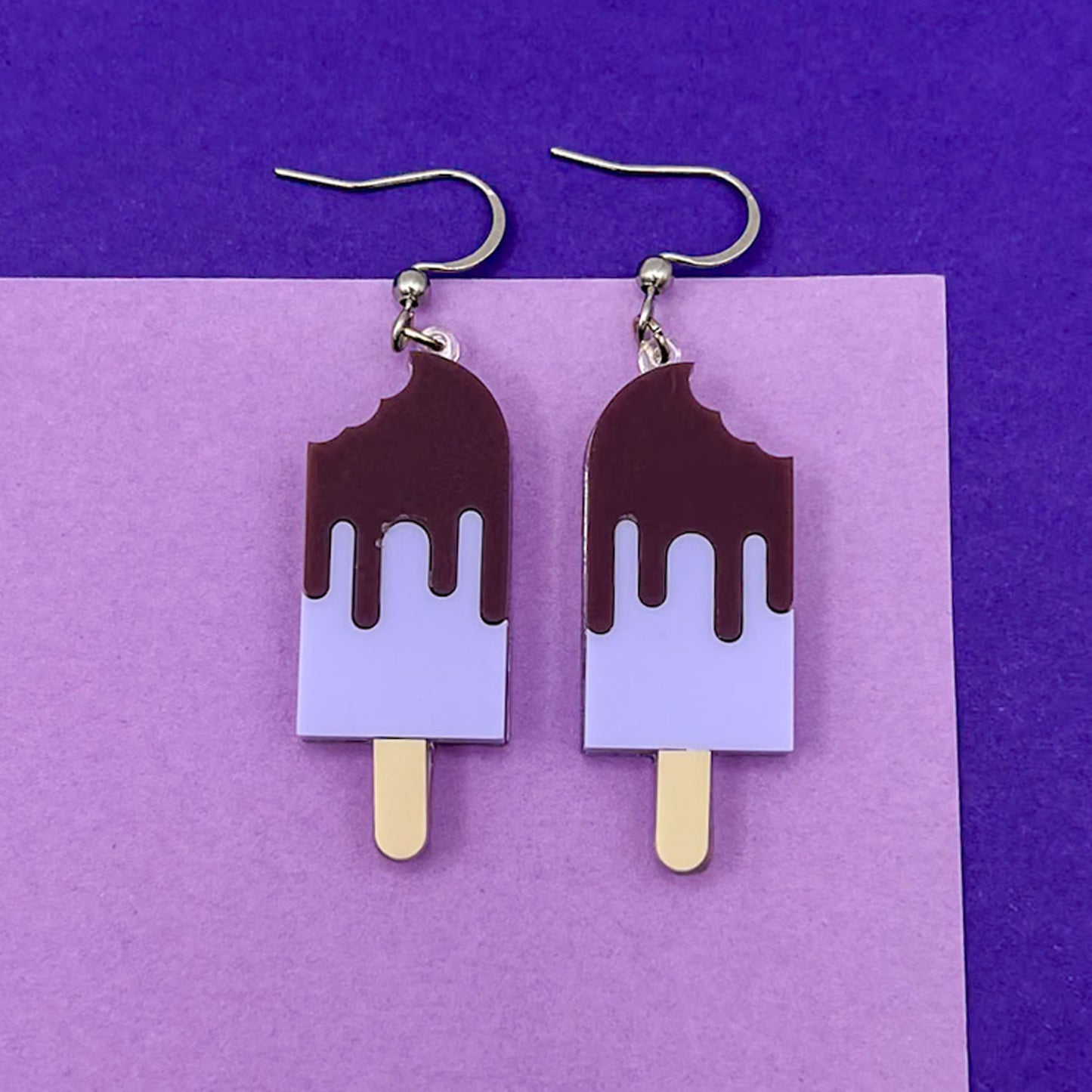 Ice Lolly Acrylic Earrings