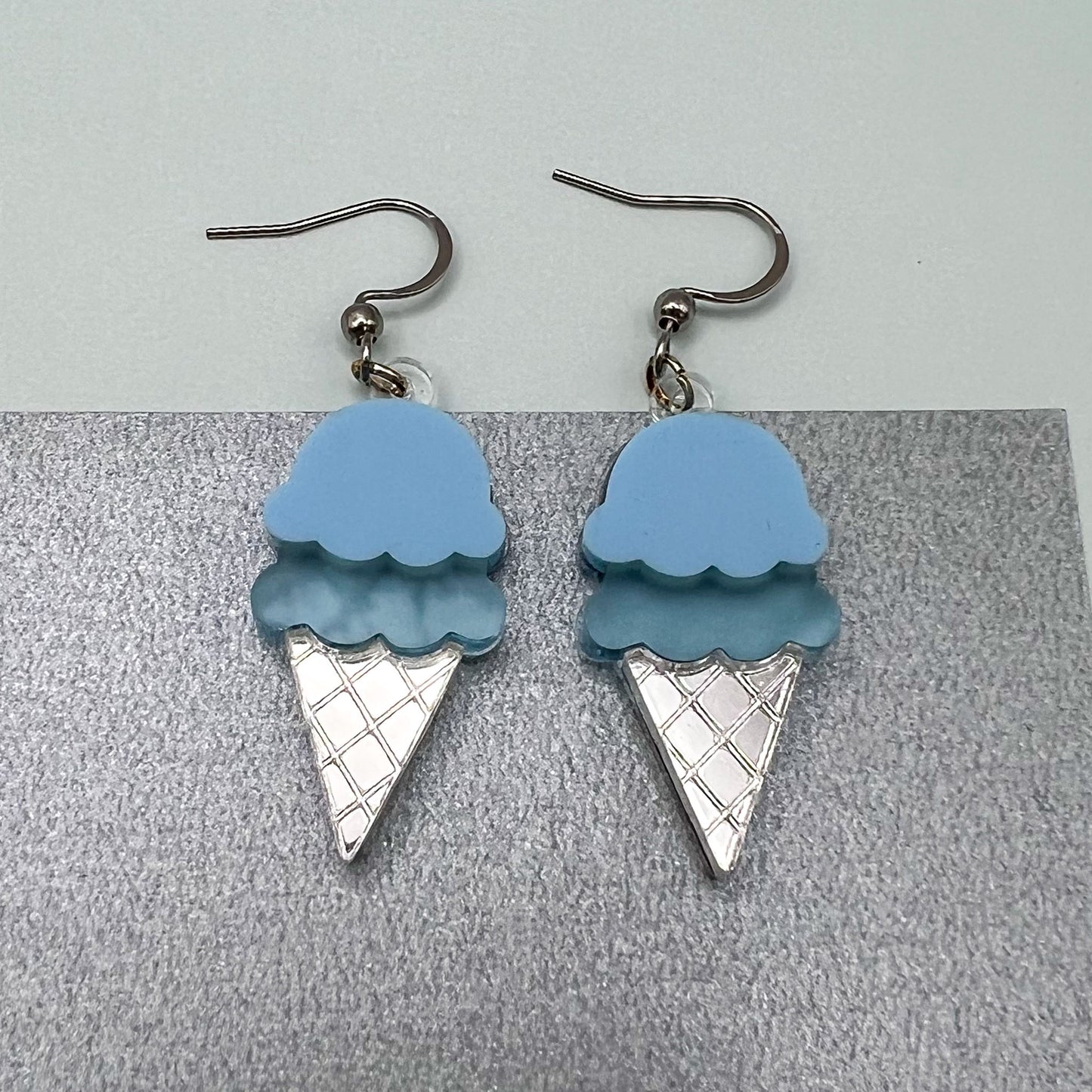 Ice Cream Acrylic Earrings
