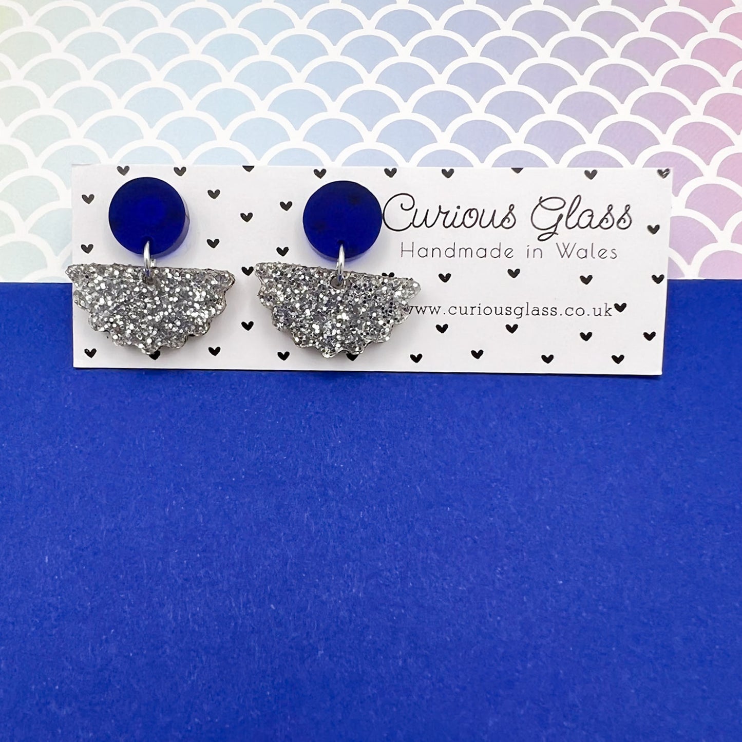 Scallop Acrylic Earrings