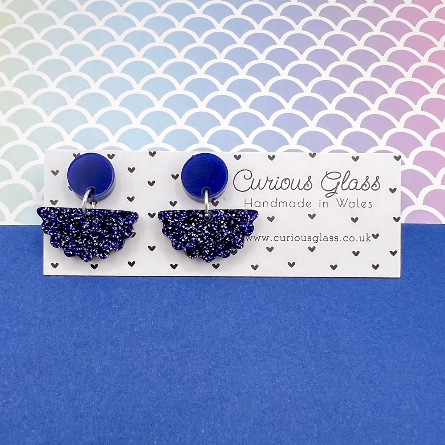 Scallop Acrylic Earrings