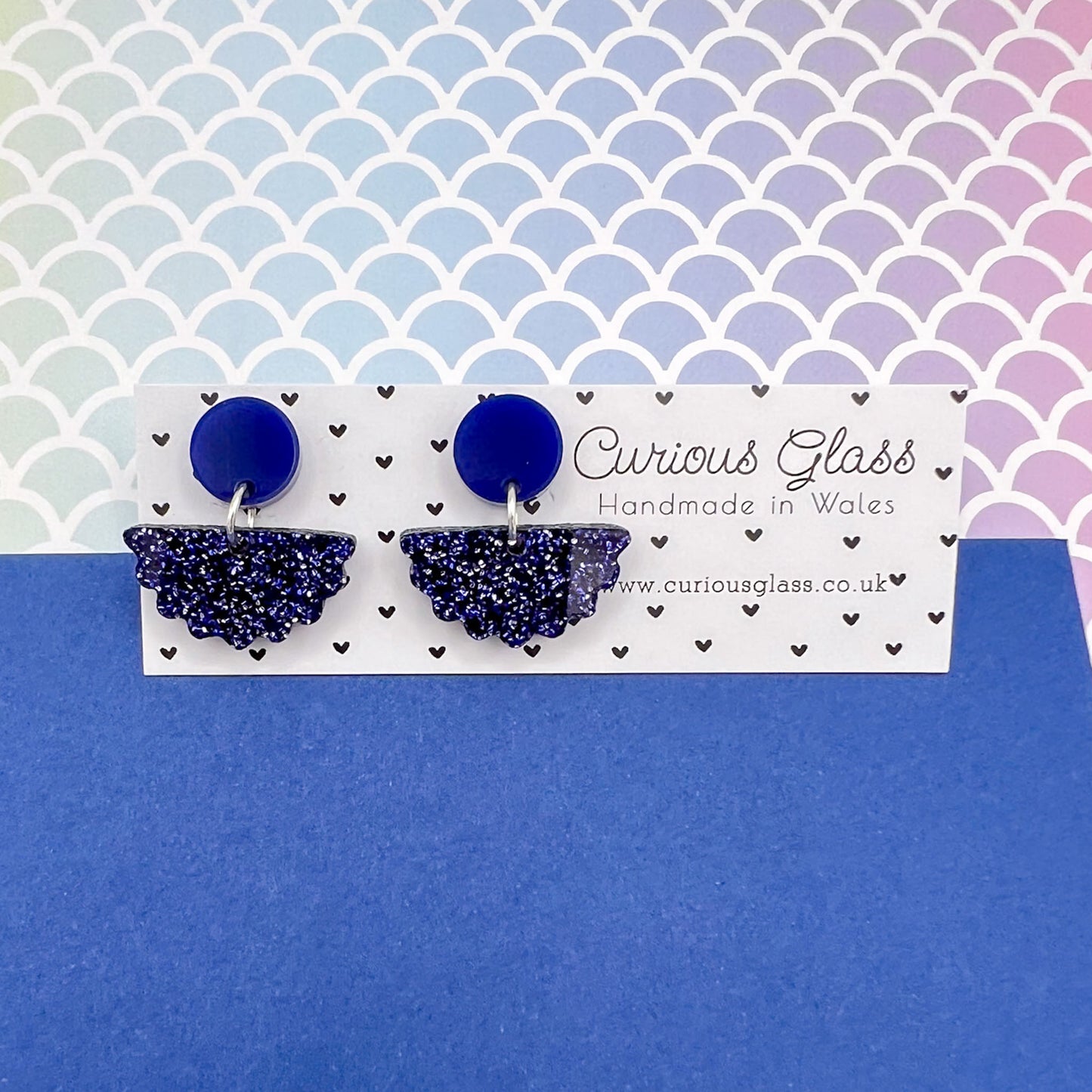 Scallop Acrylic Earrings