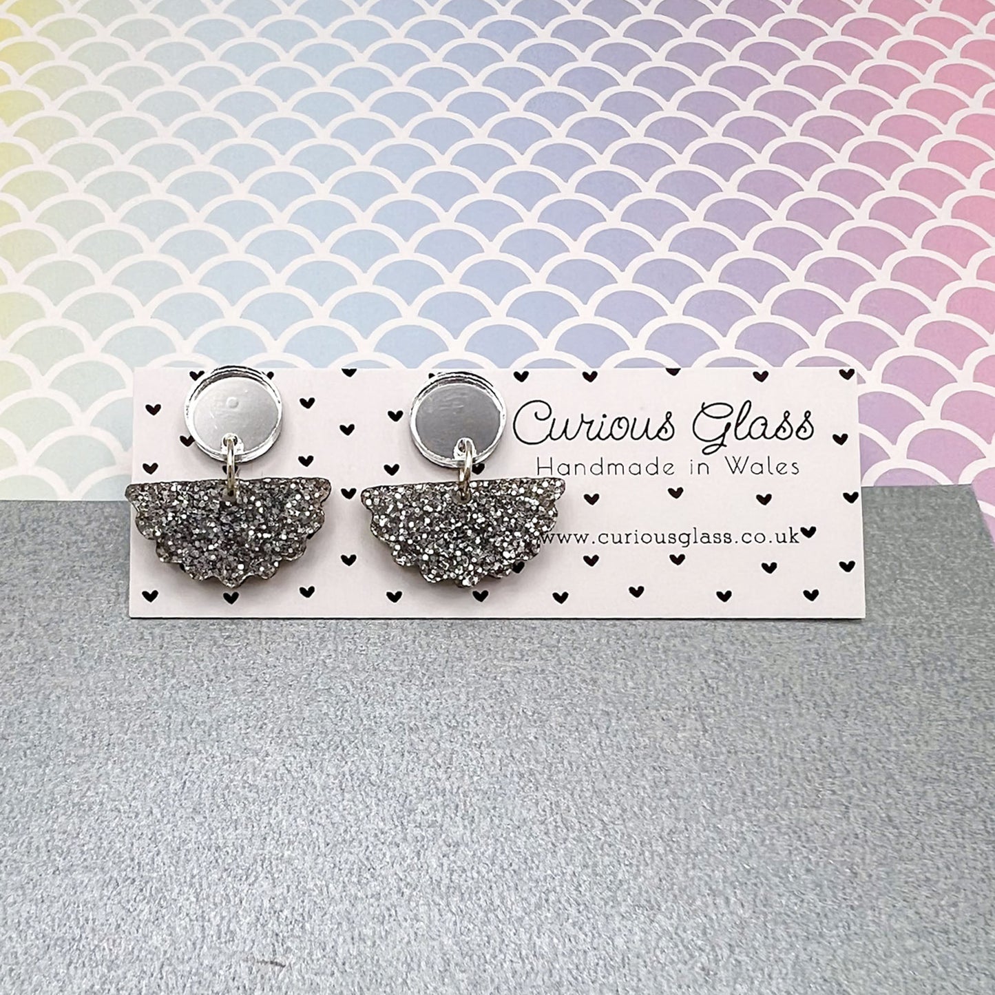Scallop Acrylic Earrings