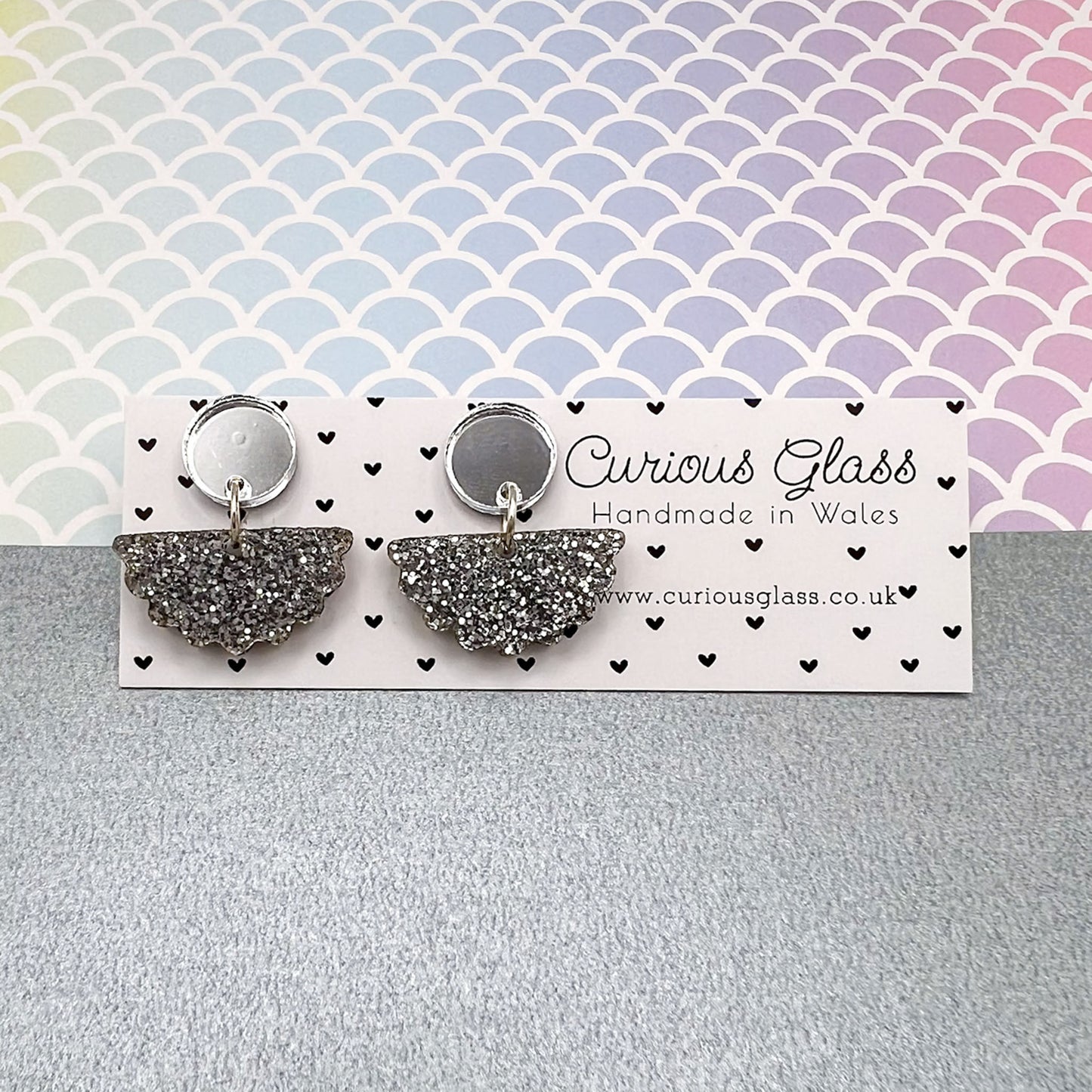 Scallop Acrylic Earrings