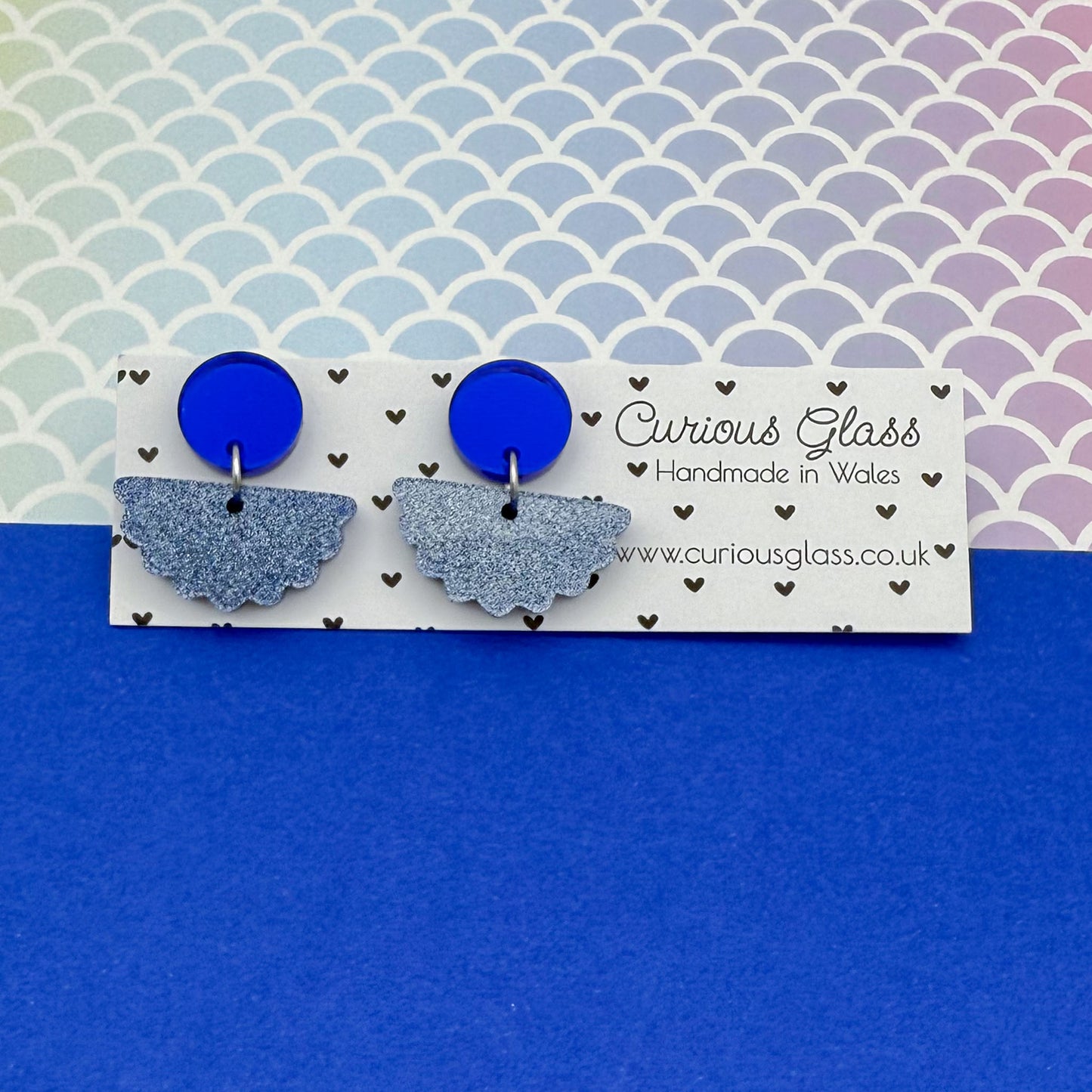 Scallop Acrylic Earrings