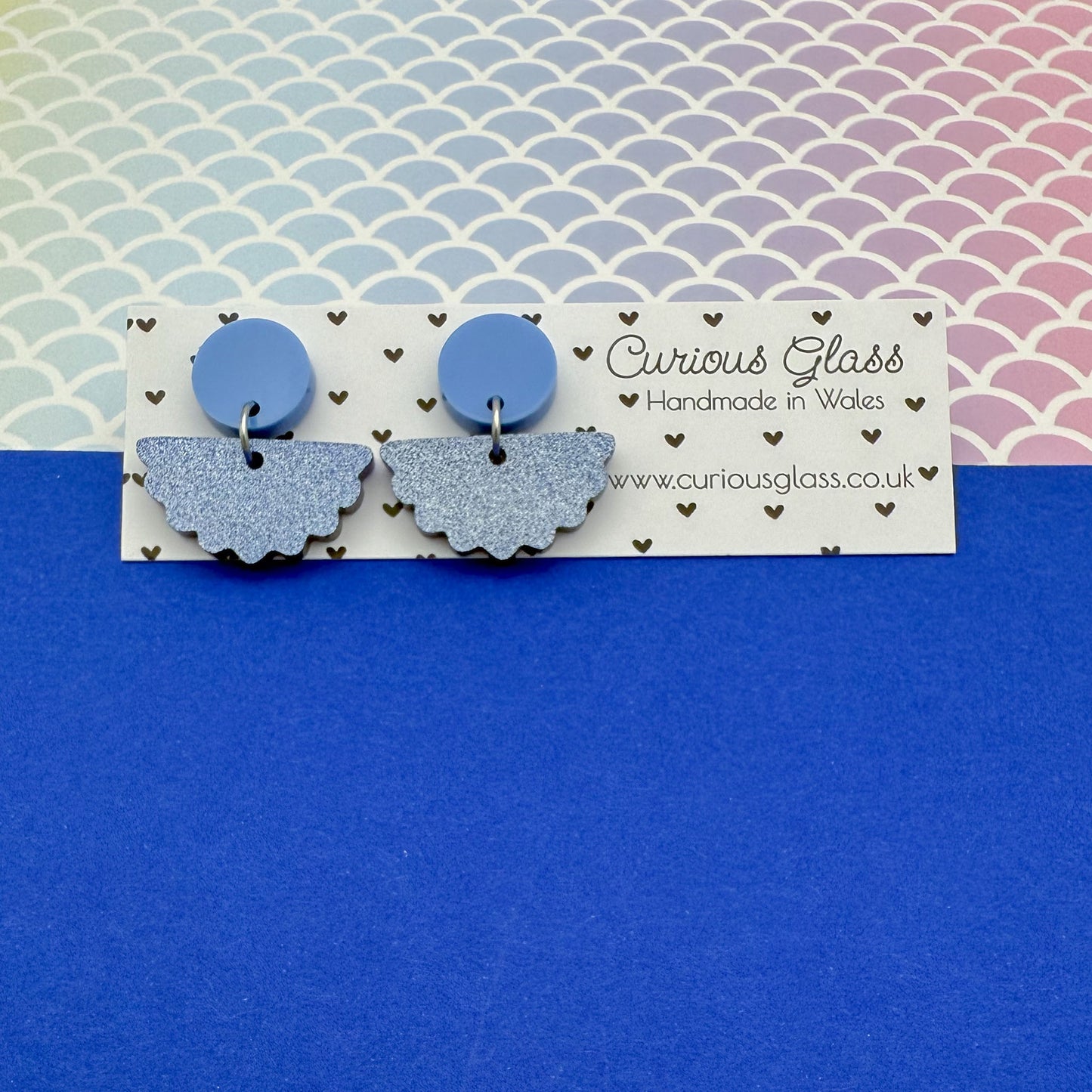 Scallop Acrylic Earrings