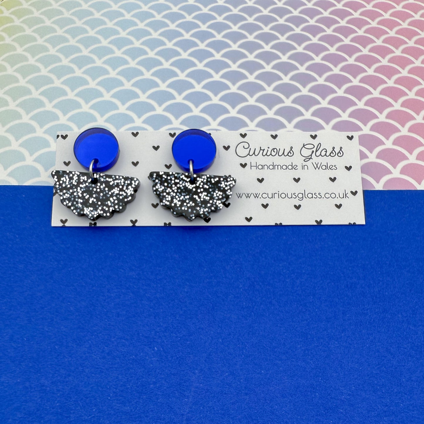 Scallop Acrylic Earrings