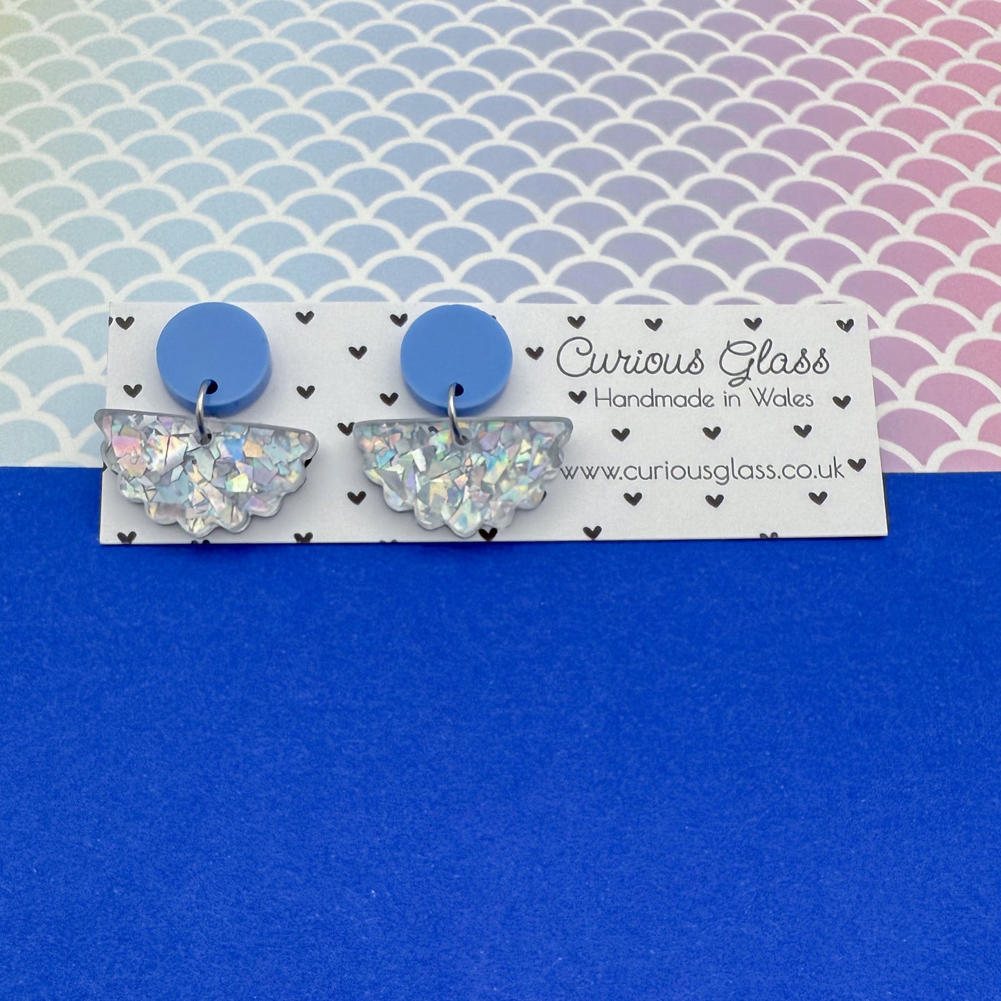 Scallop Acrylic Earrings