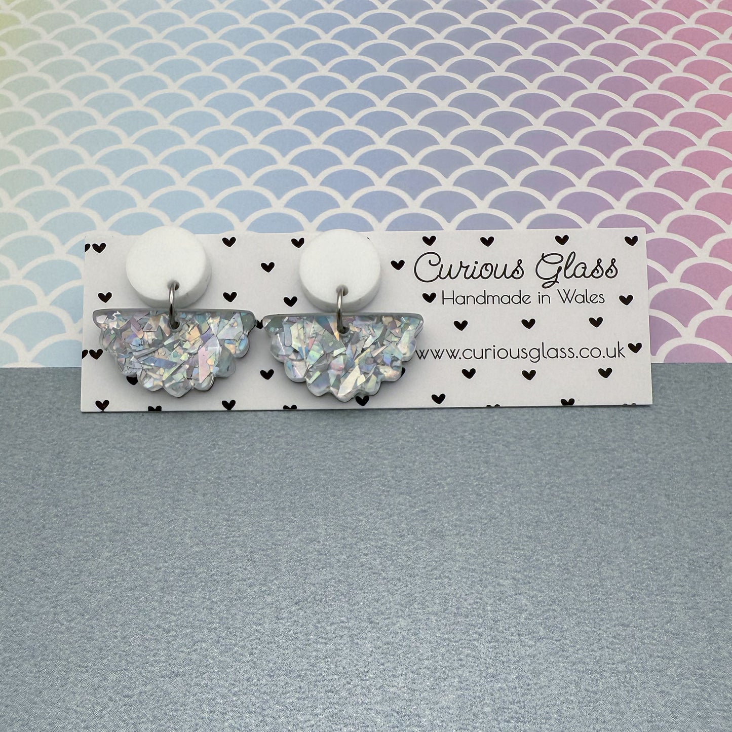 Scallop Acrylic Earrings