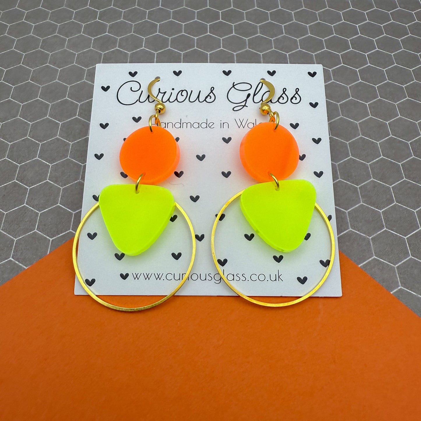 Fruity Loops Acrylic Earrings