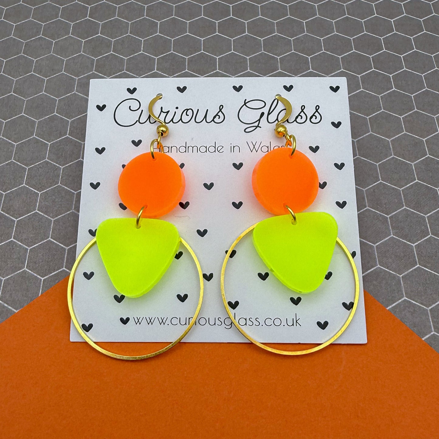 Fruity Loops Acrylic Earrings