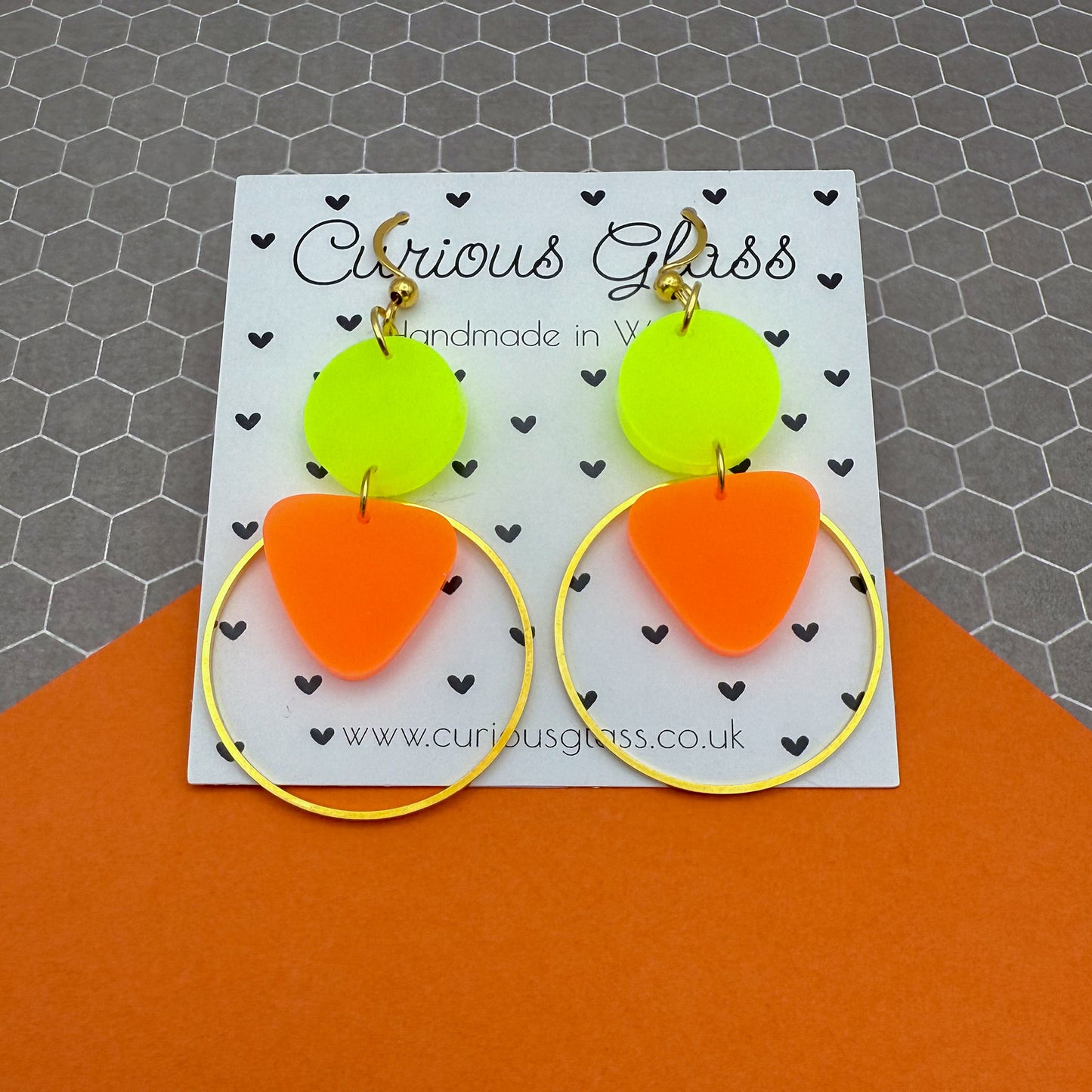Fruity Loops Acrylic Earrings