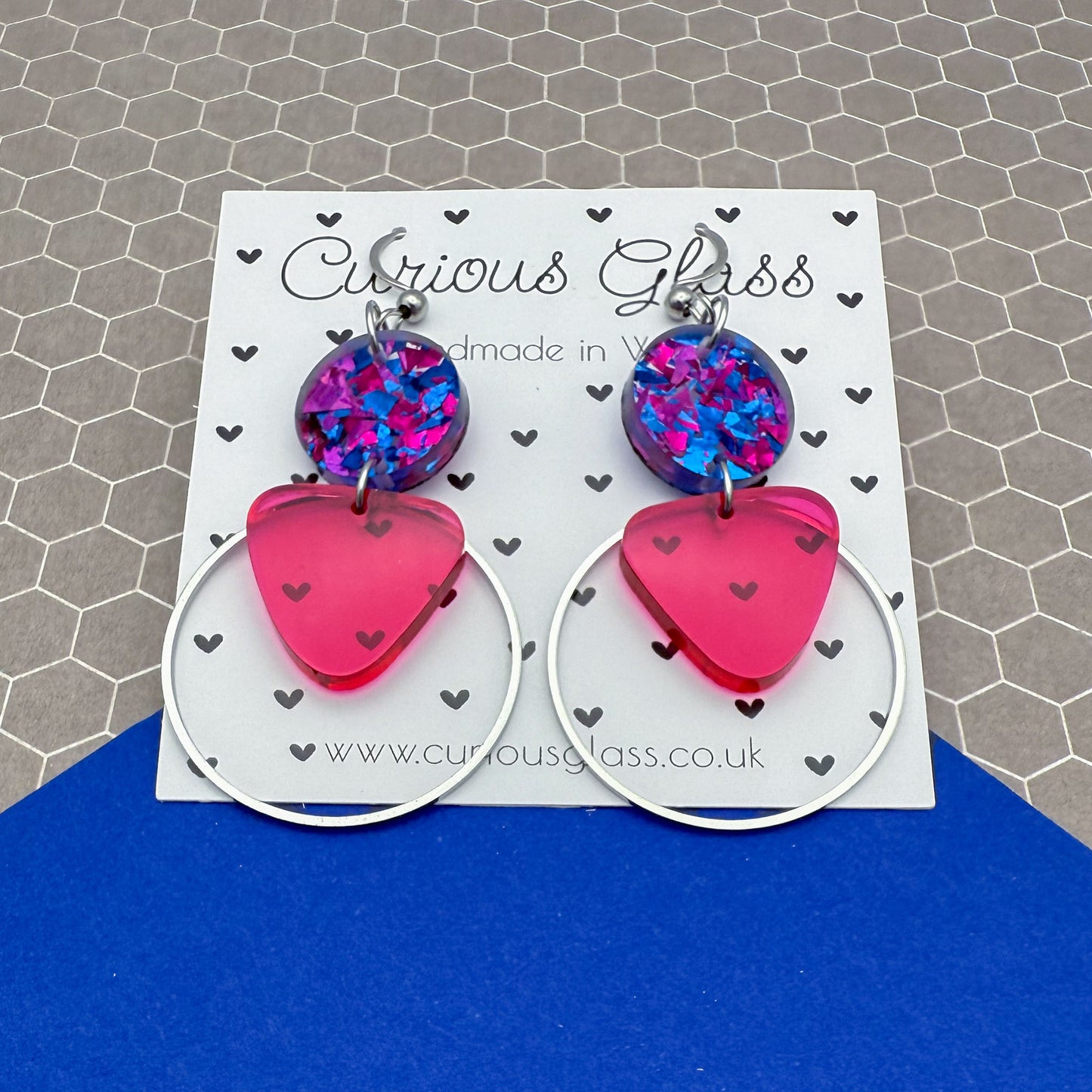 Fruity Loops Acrylic Earrings