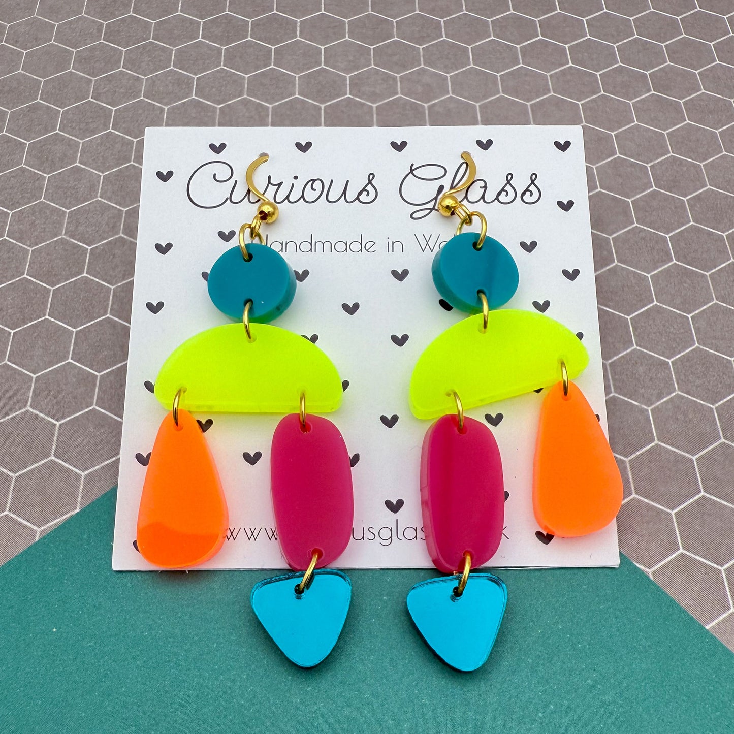 Fruity Loops Acrylic Earrings