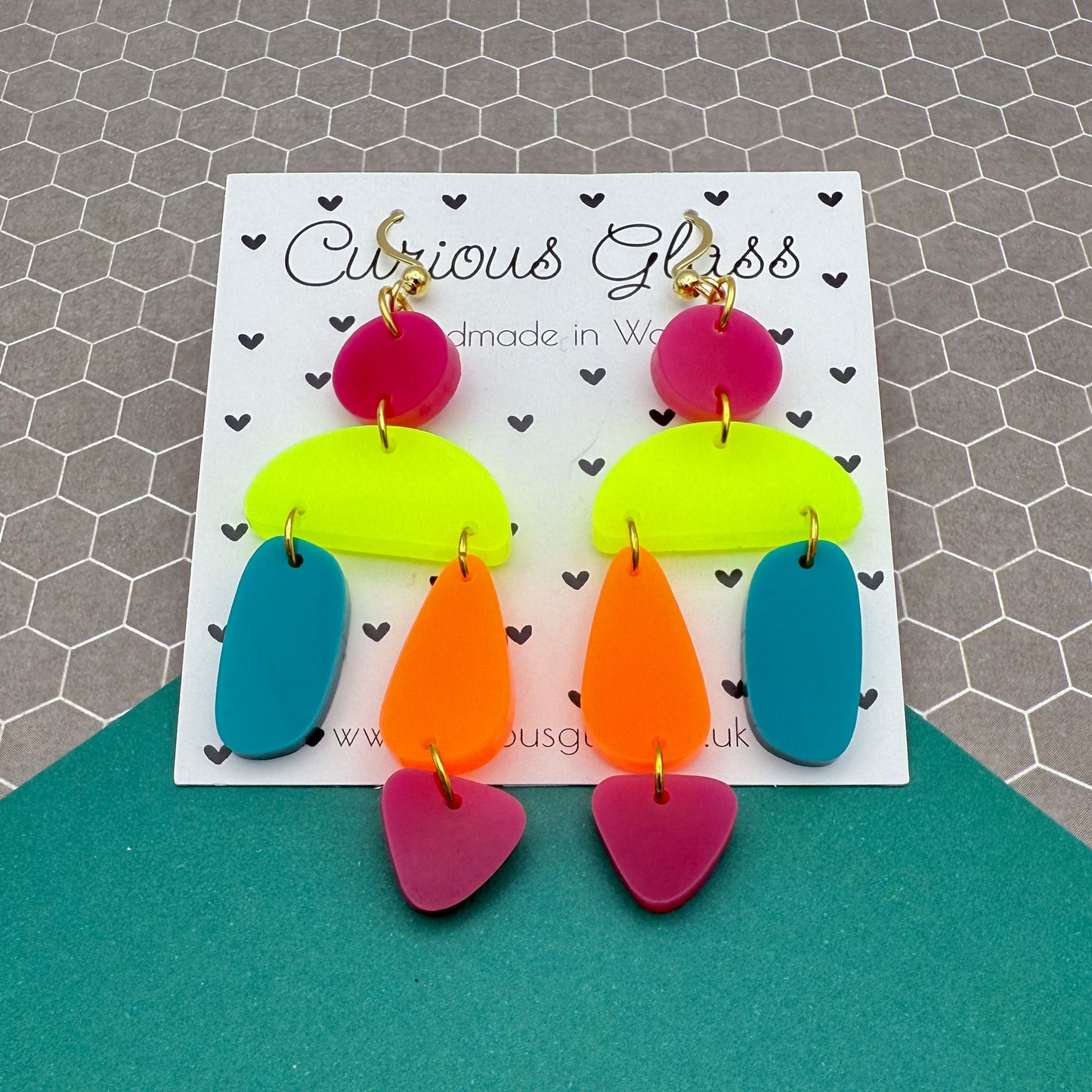 Fruity Loops Acrylic Earrings