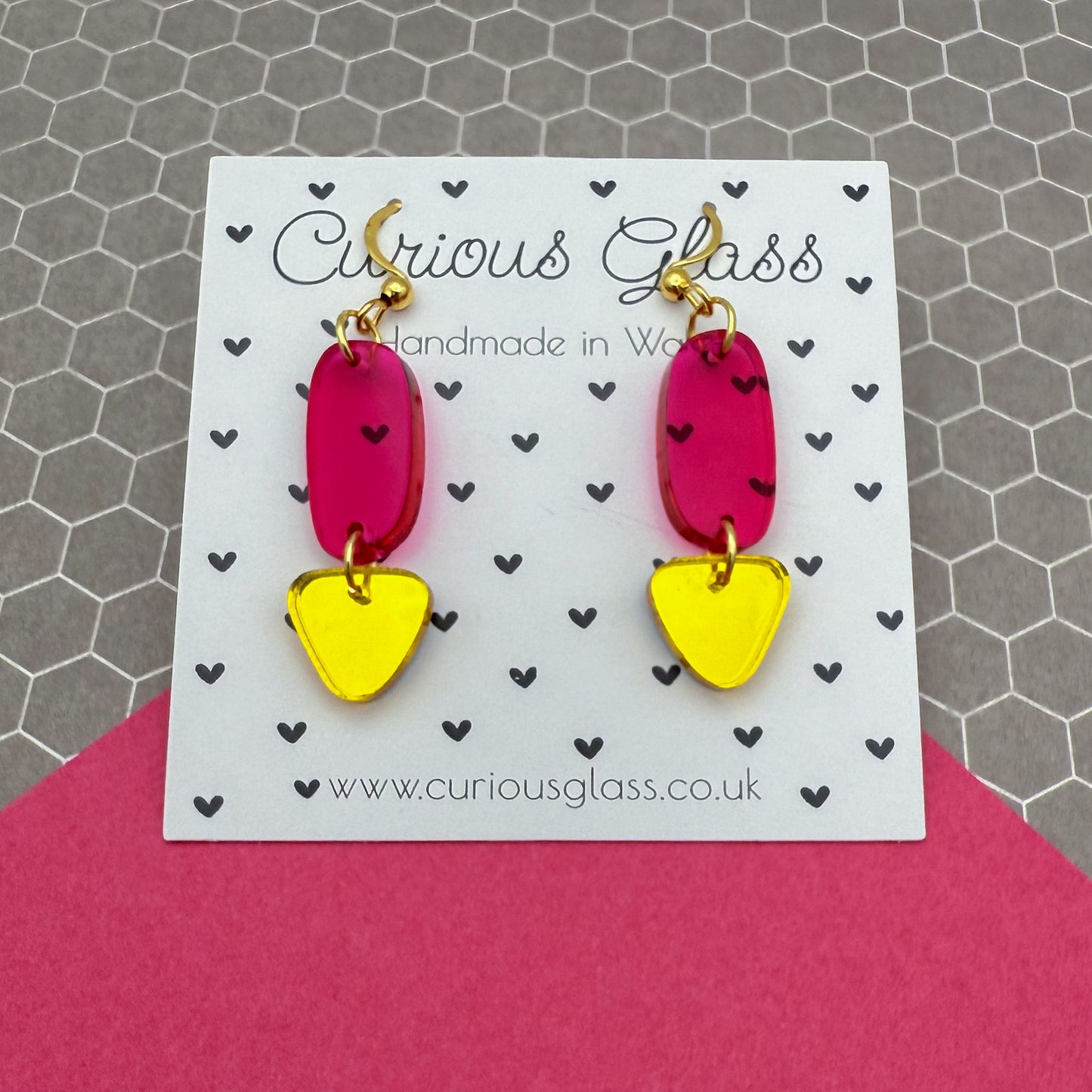 Fruity Loops Acrylic Earrings
