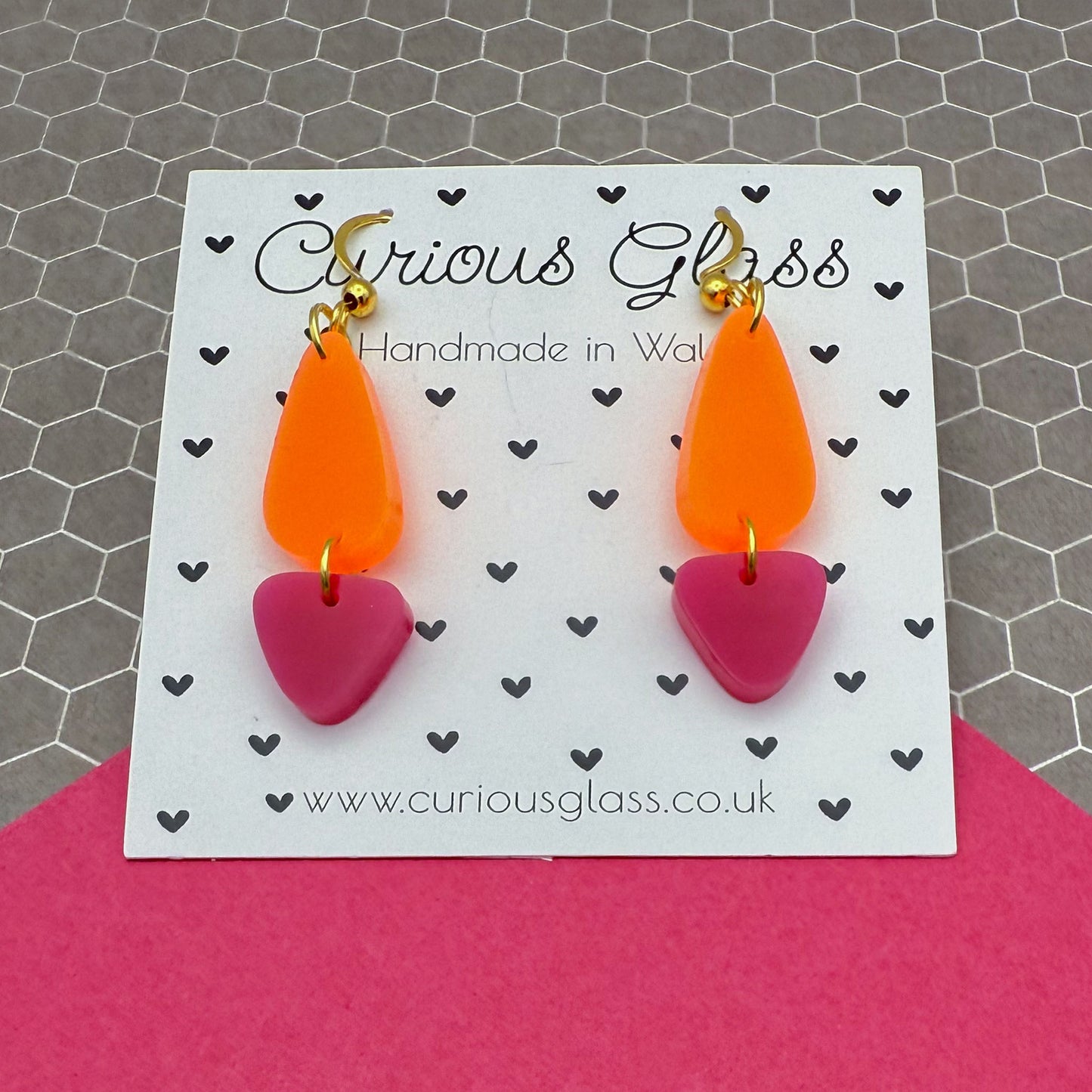 Fruity Loops Acrylic Earrings