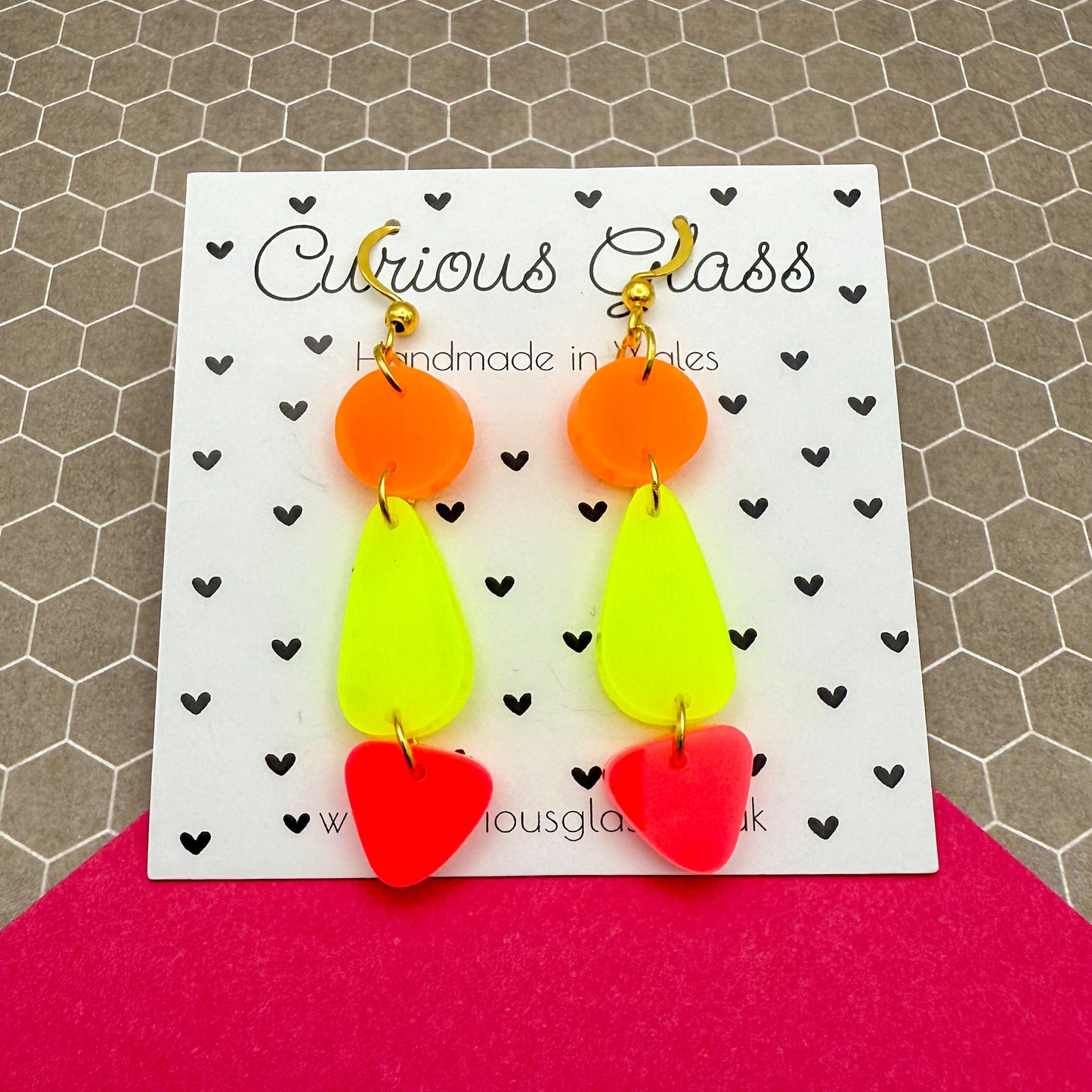 Fruity Loops Acrylic Earrings