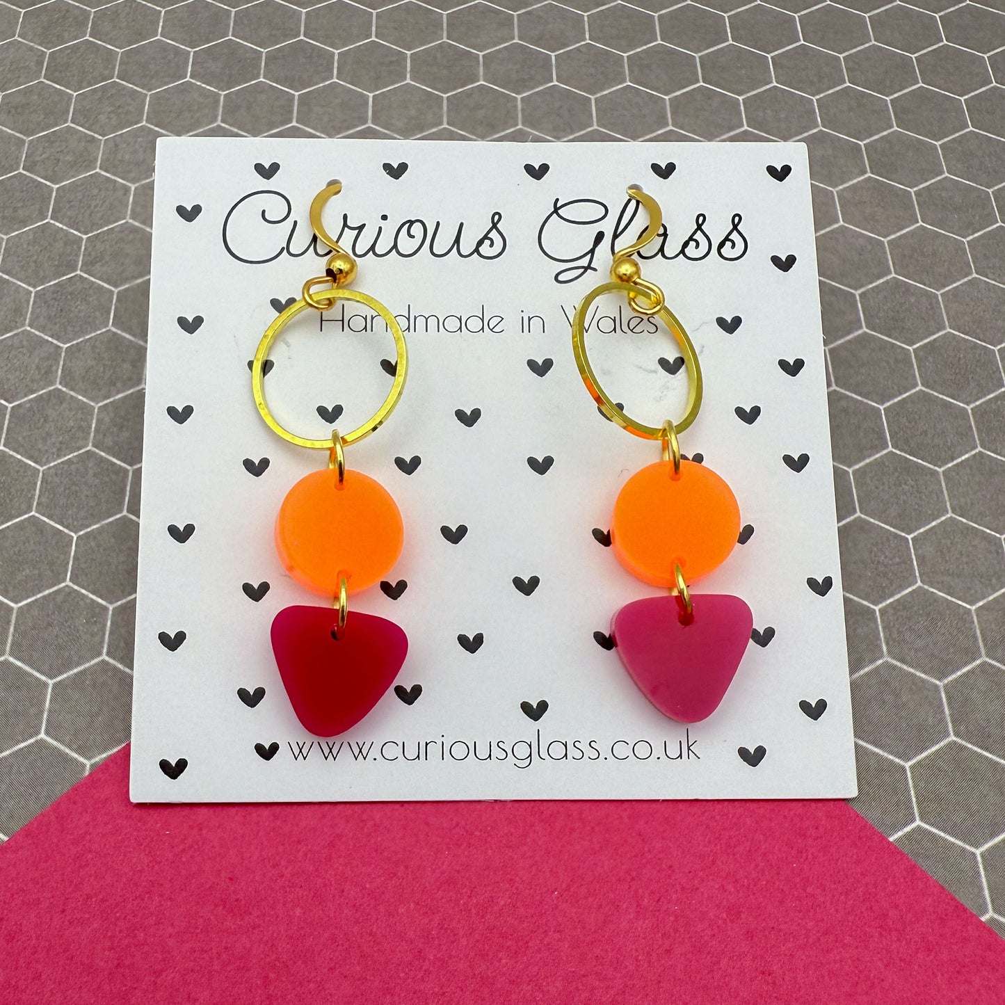 Fruity Loops Acrylic Earrings