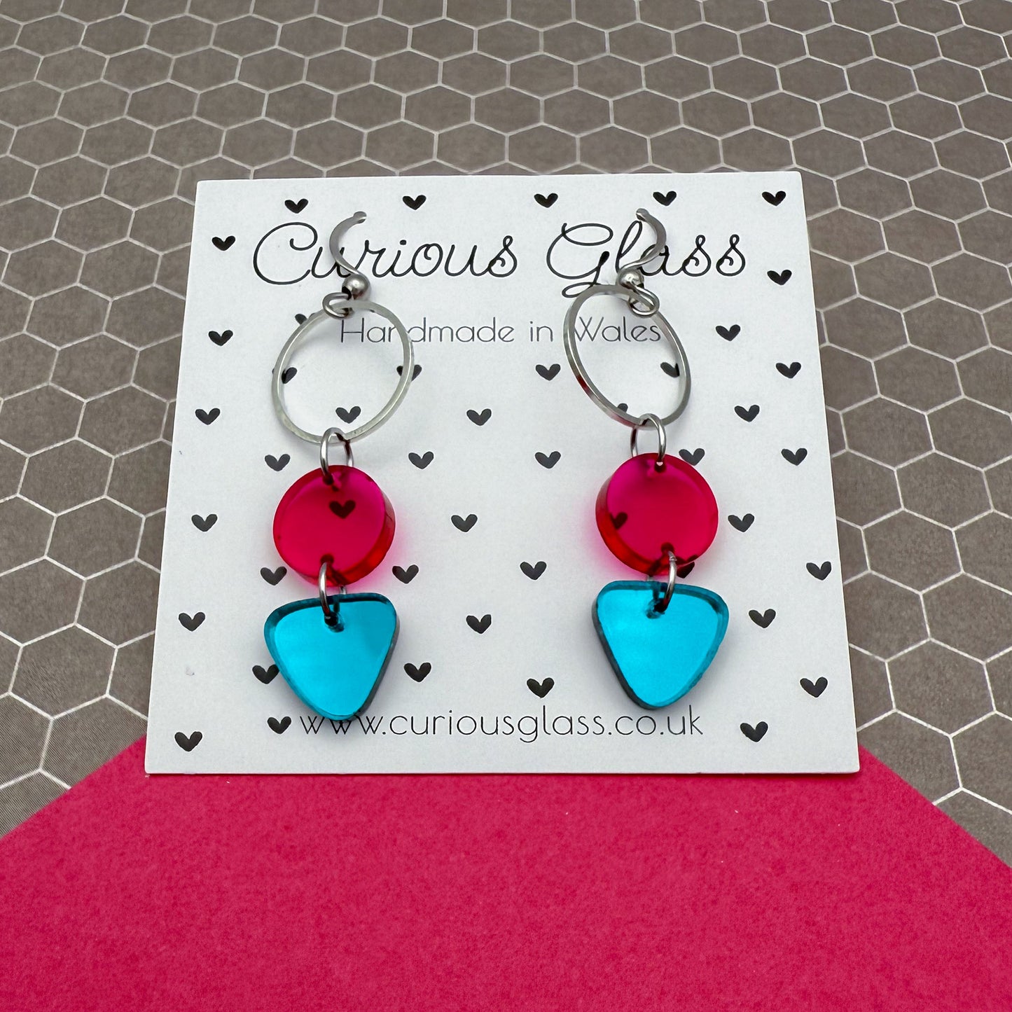Fruity Loops Acrylic Earrings