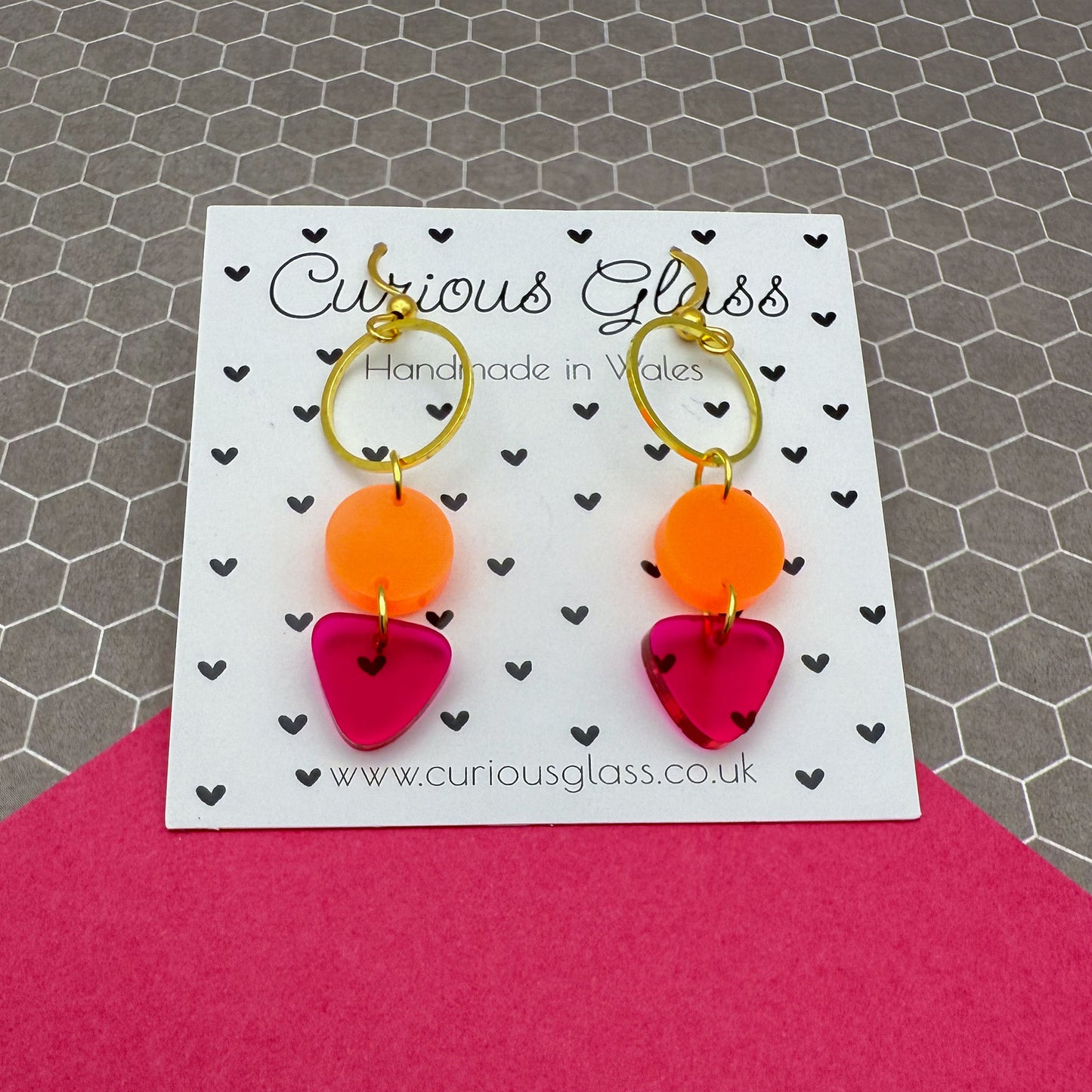 Fruity Loops Acrylic Earrings