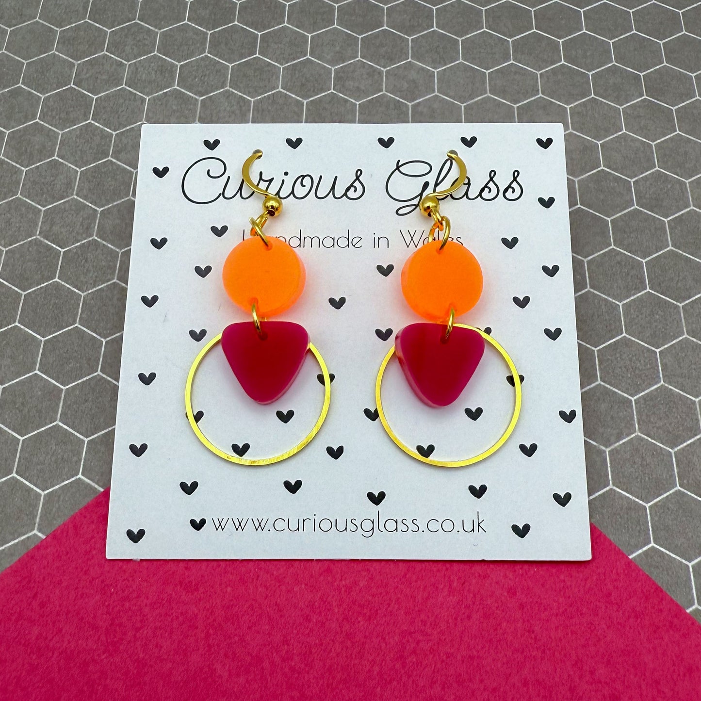 Fruity Loops Acrylic Earrings