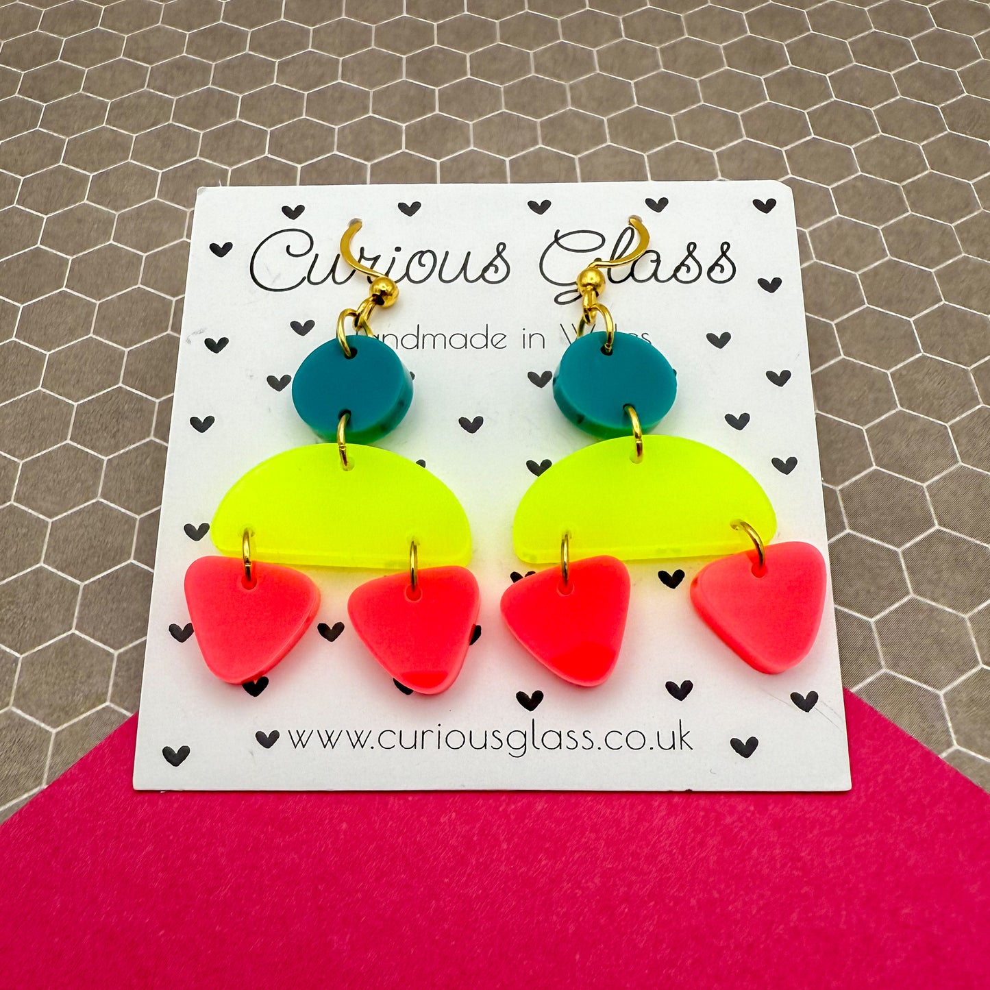 Fruity Loops Acrylic Earrings