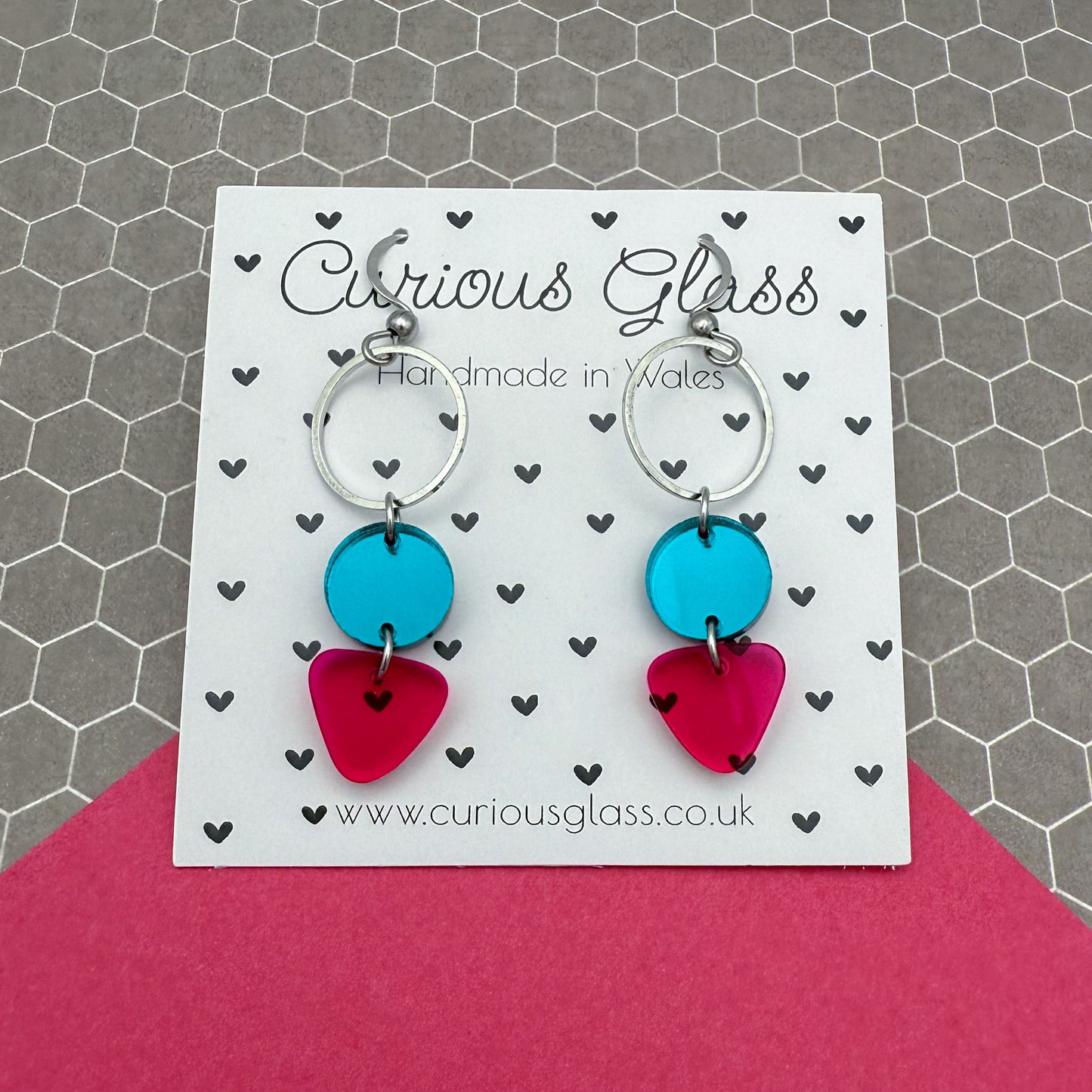 Fruity Loops Acrylic Earrings