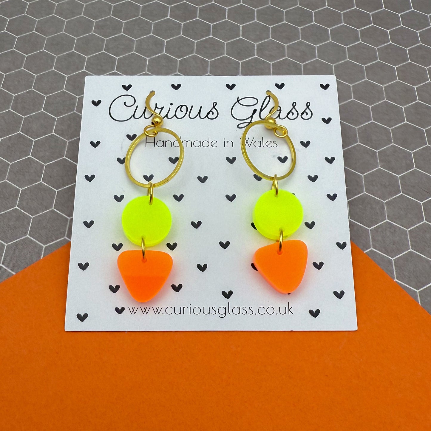 Fruity Loops Acrylic Earrings