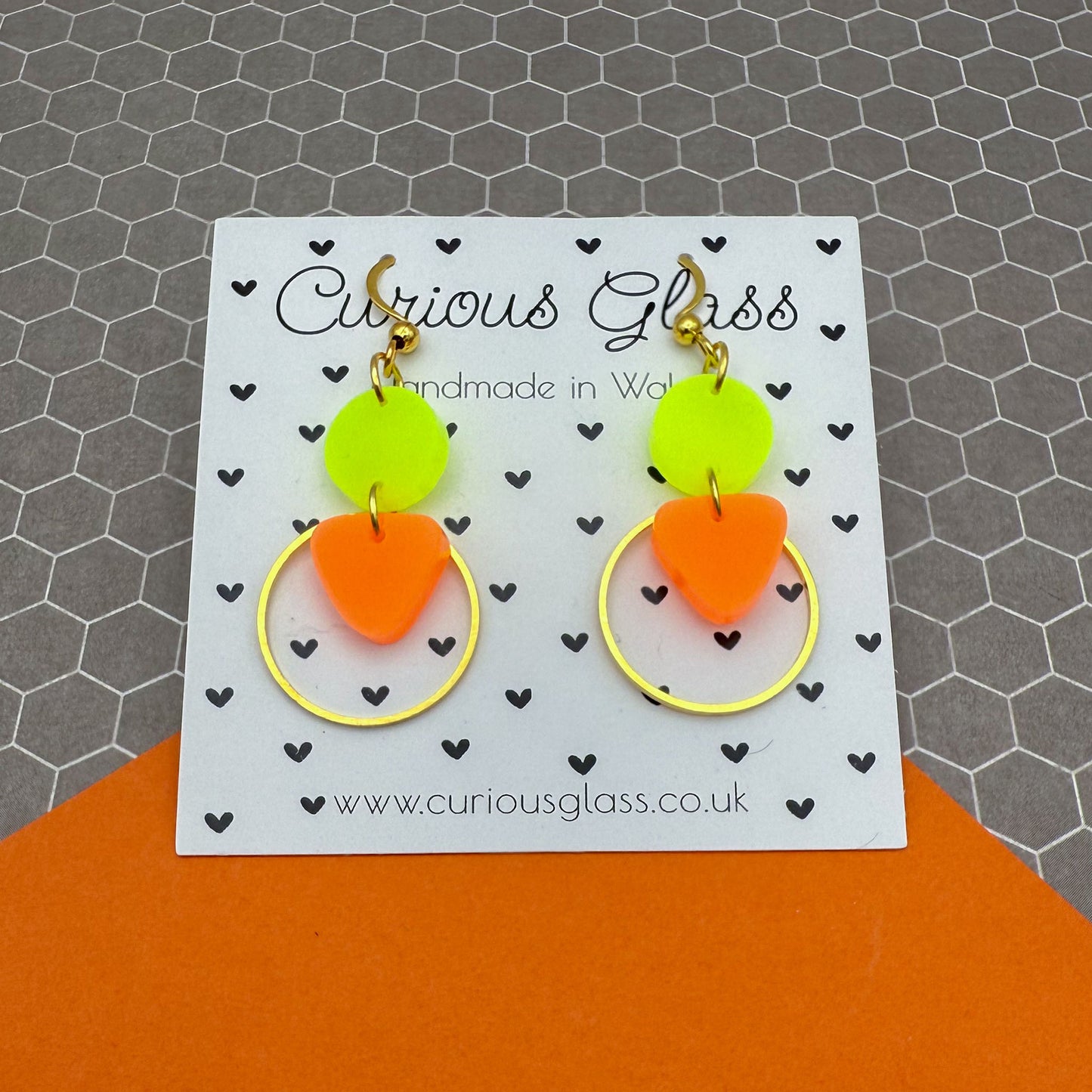 Fruity Loops Acrylic Earrings