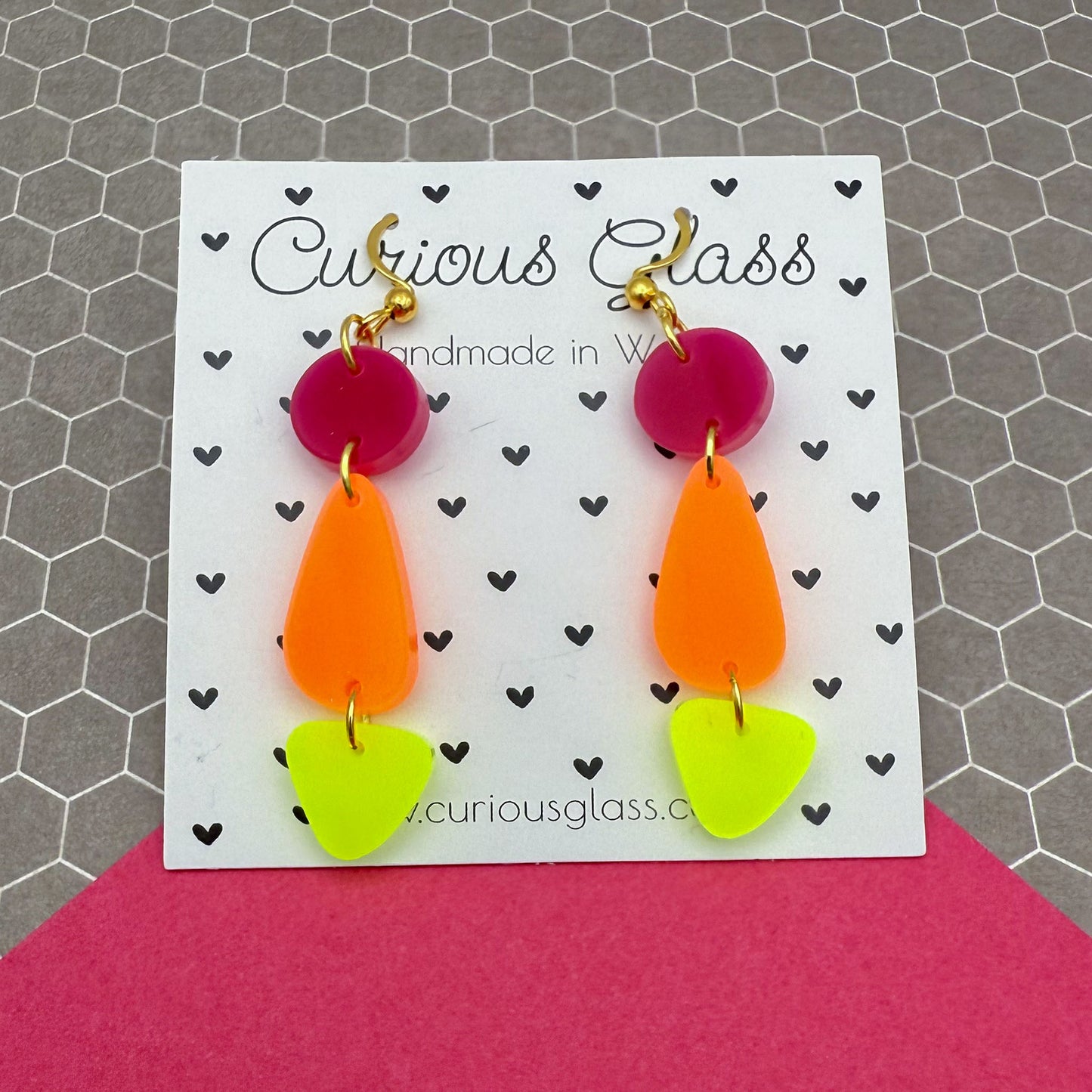 Fruity Loops Acrylic Earrings