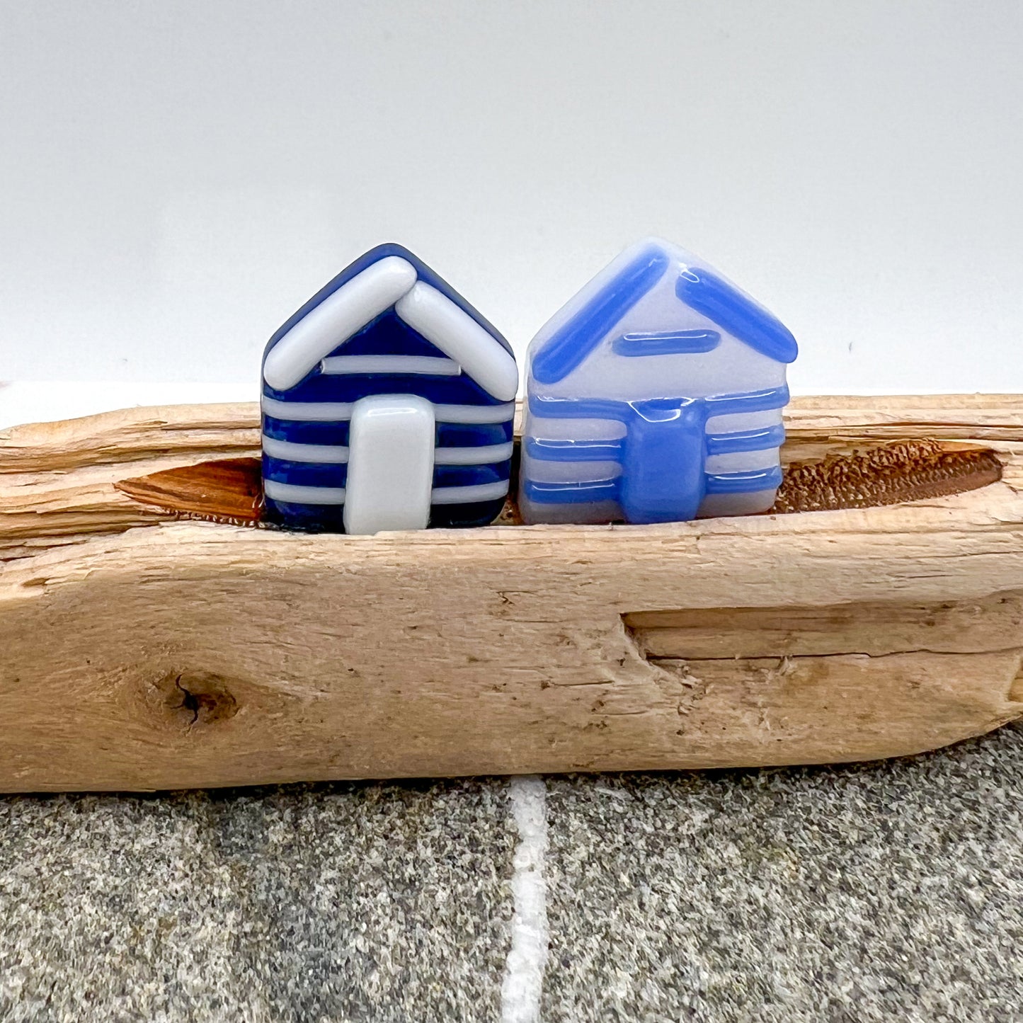 Small Driftwood Beach Huts