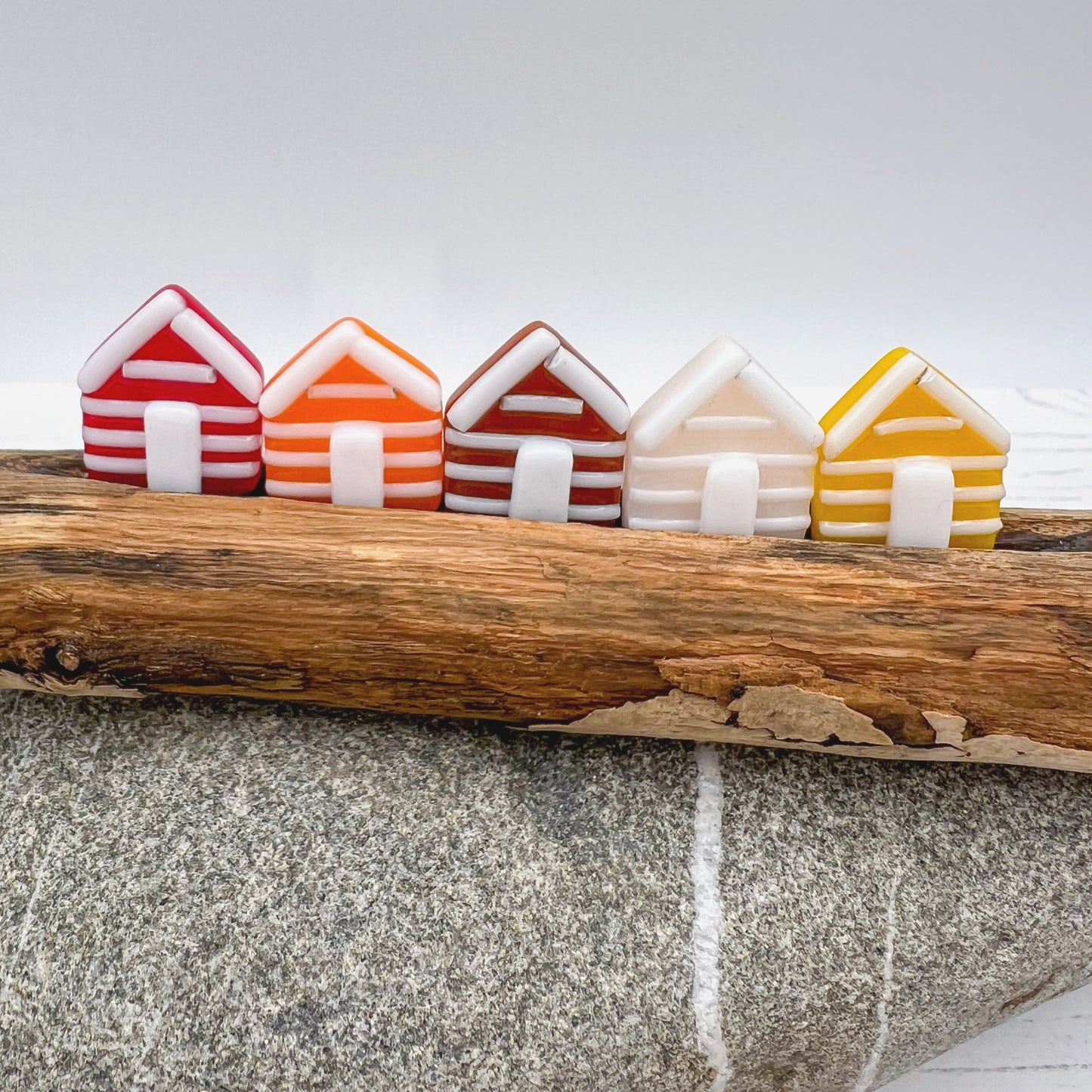 Large Driftwood Beach Huts