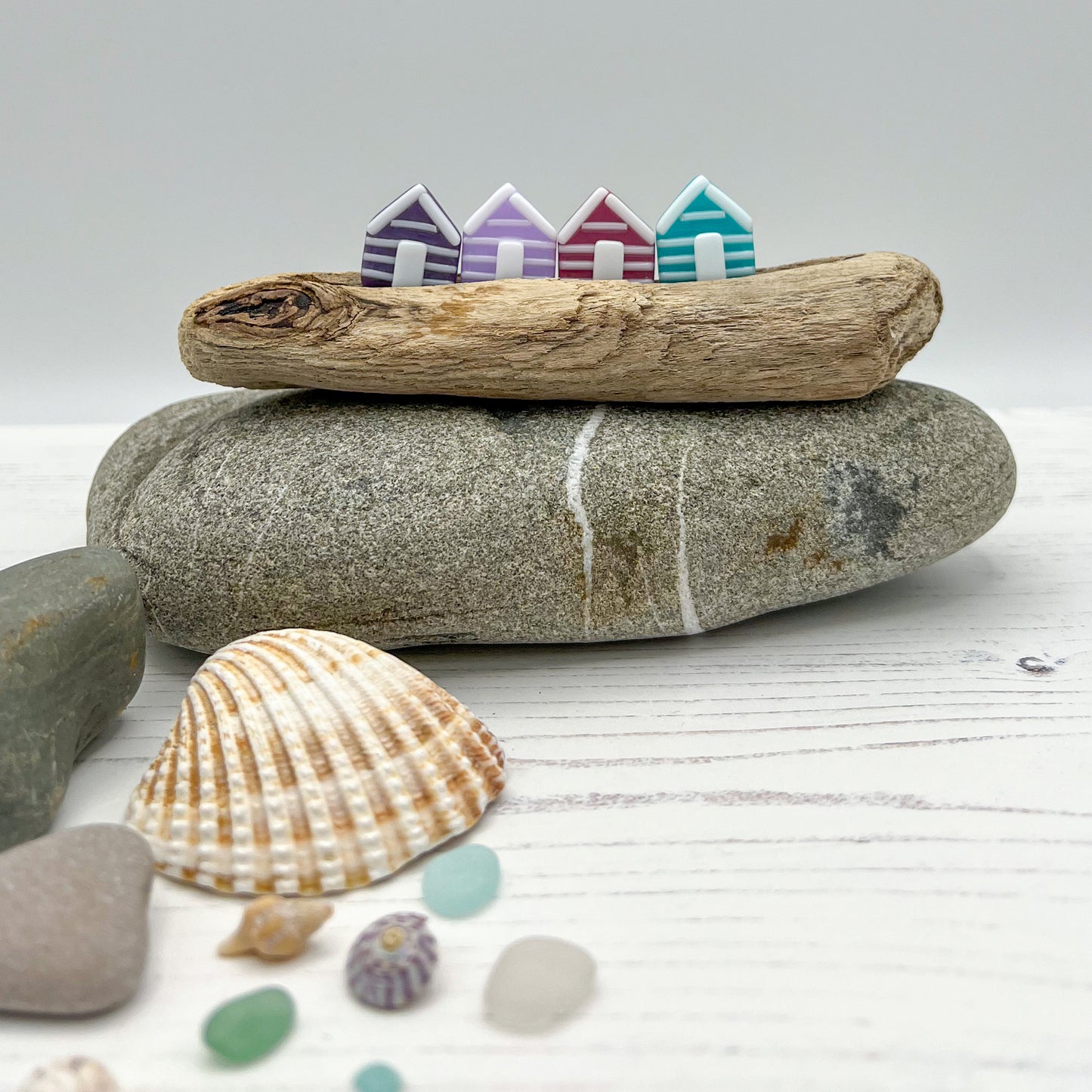 Medium-Large Driftwood Beach Huts