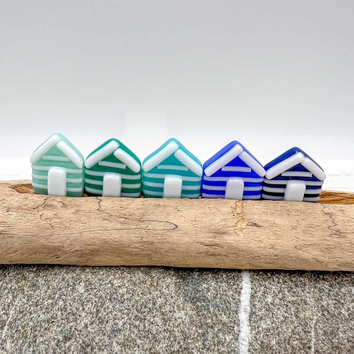 Large Driftwood Beach Huts