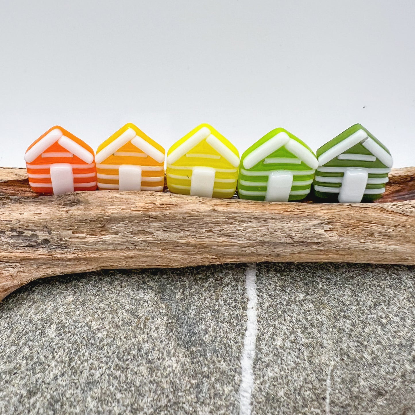 Large Driftwood Beach Huts