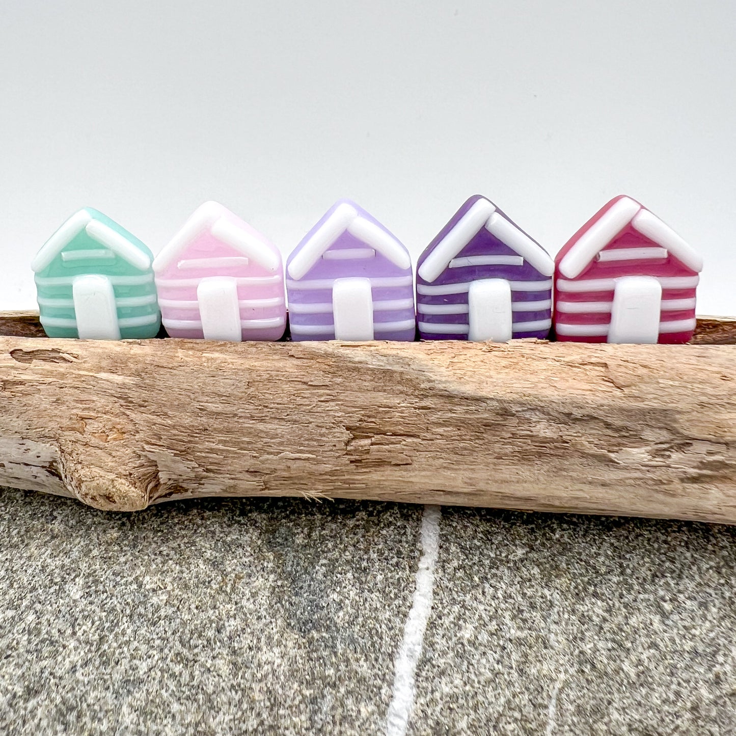 Large Driftwood Beach Huts