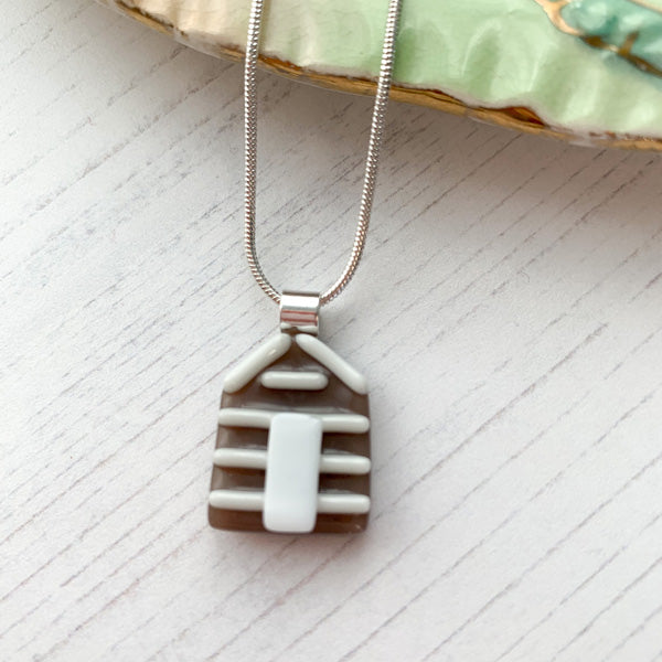 Nude Beach Hut Necklace