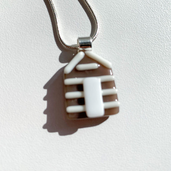 Nude Beach Hut Necklace