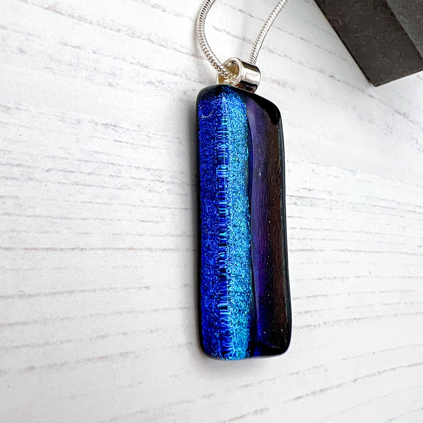 Split Tone Glass Necklace