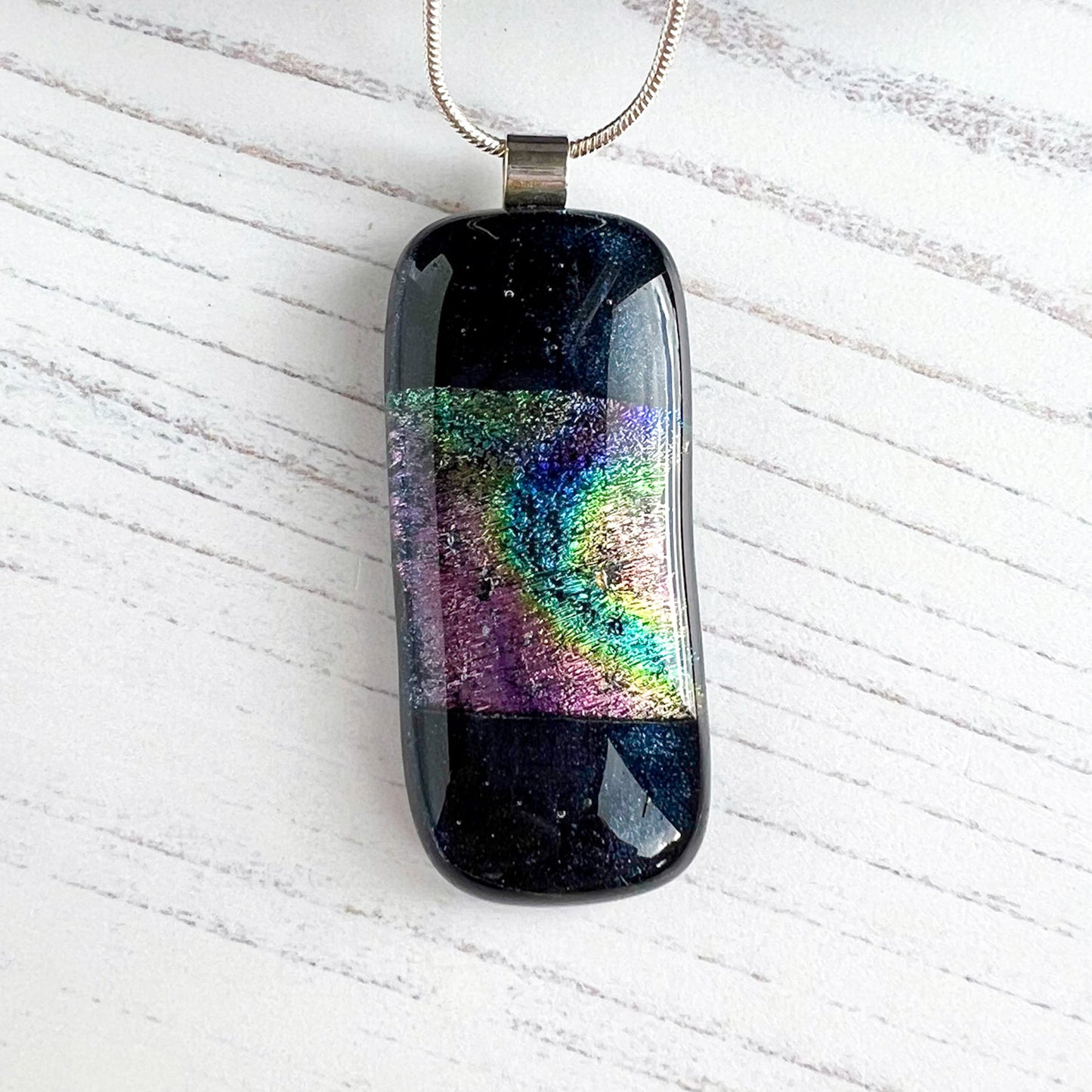 Classic Multicoloured Glass Necklace